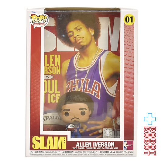 Funko POP! 01 Slam Cover ファンコ スラムカバー NBA アレン・アイバーソン 未開封