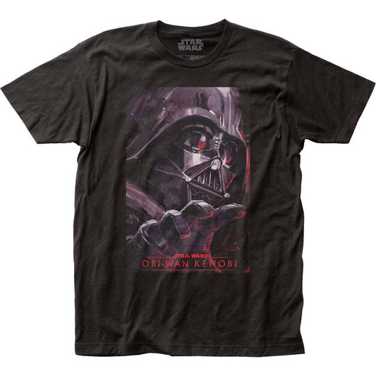 スター・ウォーズ Tシャツ Star Wars Obi-Wan Kenobi Darth Vader Painting Ver.2 Fitted Jersey T-Shirt