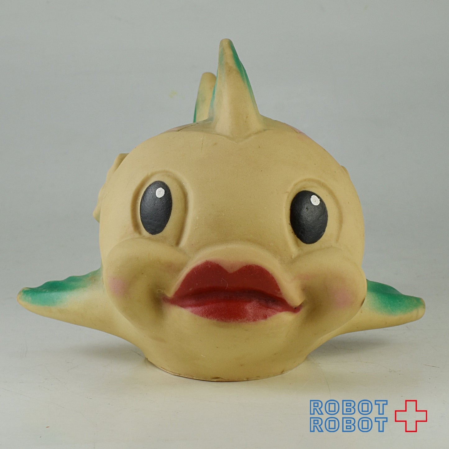 魚 フィッシュ ラバードール 白黒目 全長14センチ 難あり