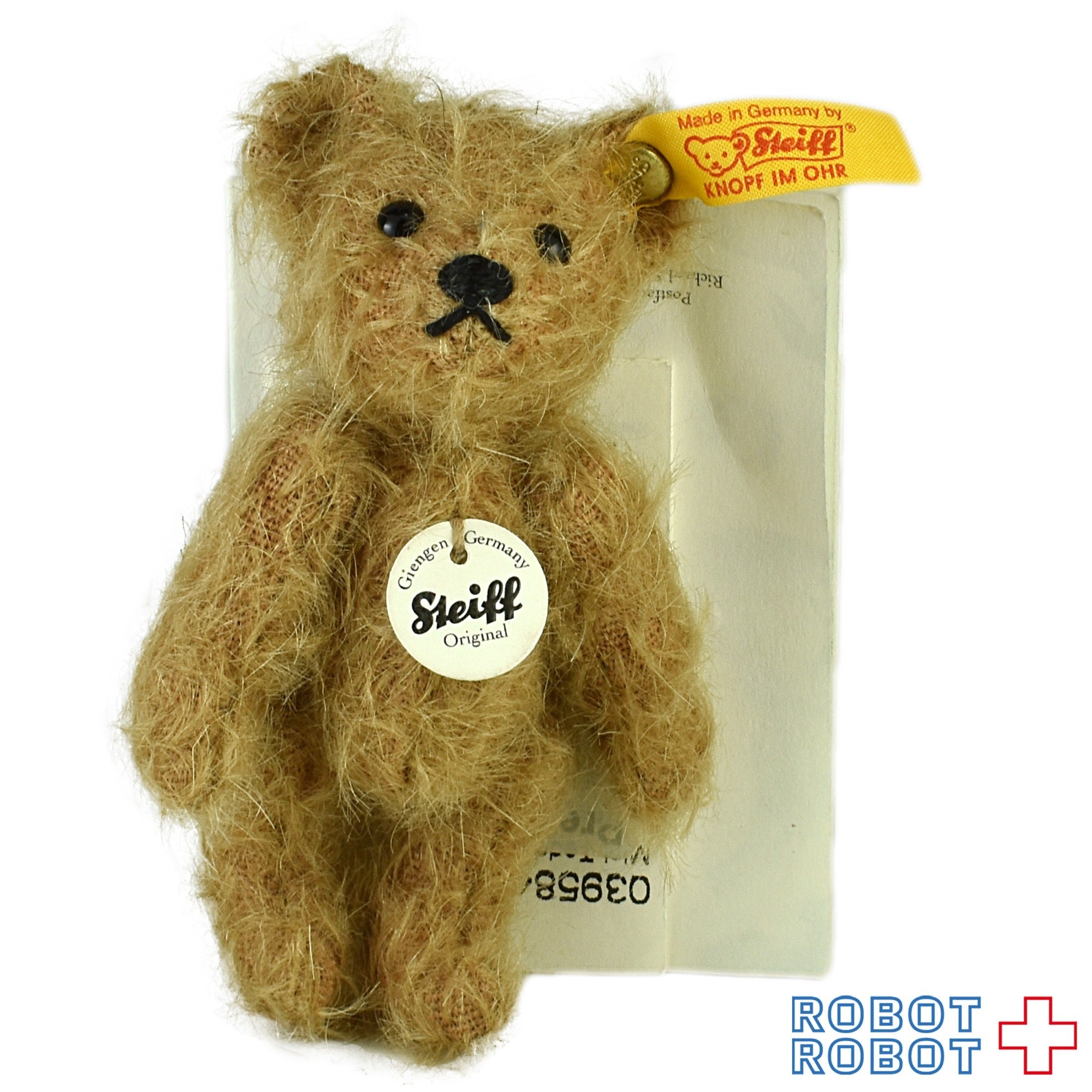 シュタイフ Steiff ミニ テディベア カフェ・オレ モヘア – ROBOTROBOT
