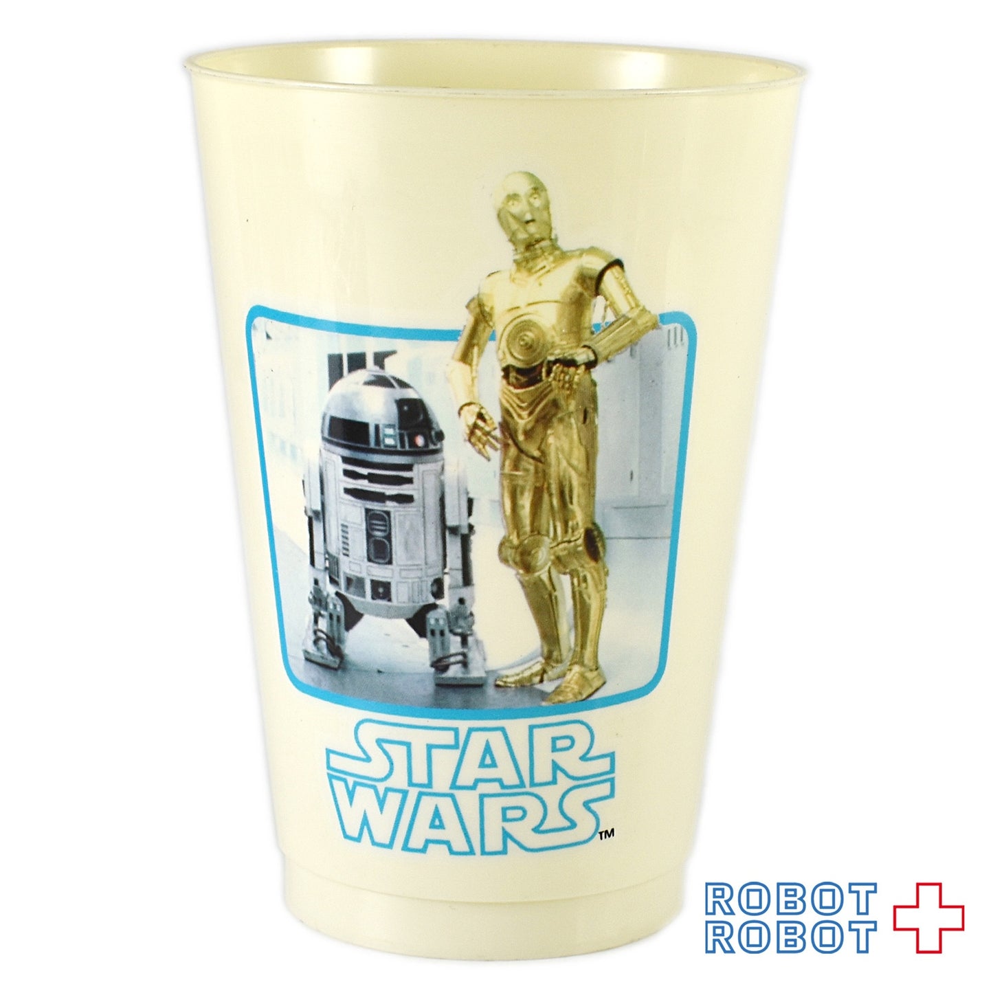 マクドナルド スター・ウォーズ R2-D2 C-3PO プラスチックドリンクカップ ※難有