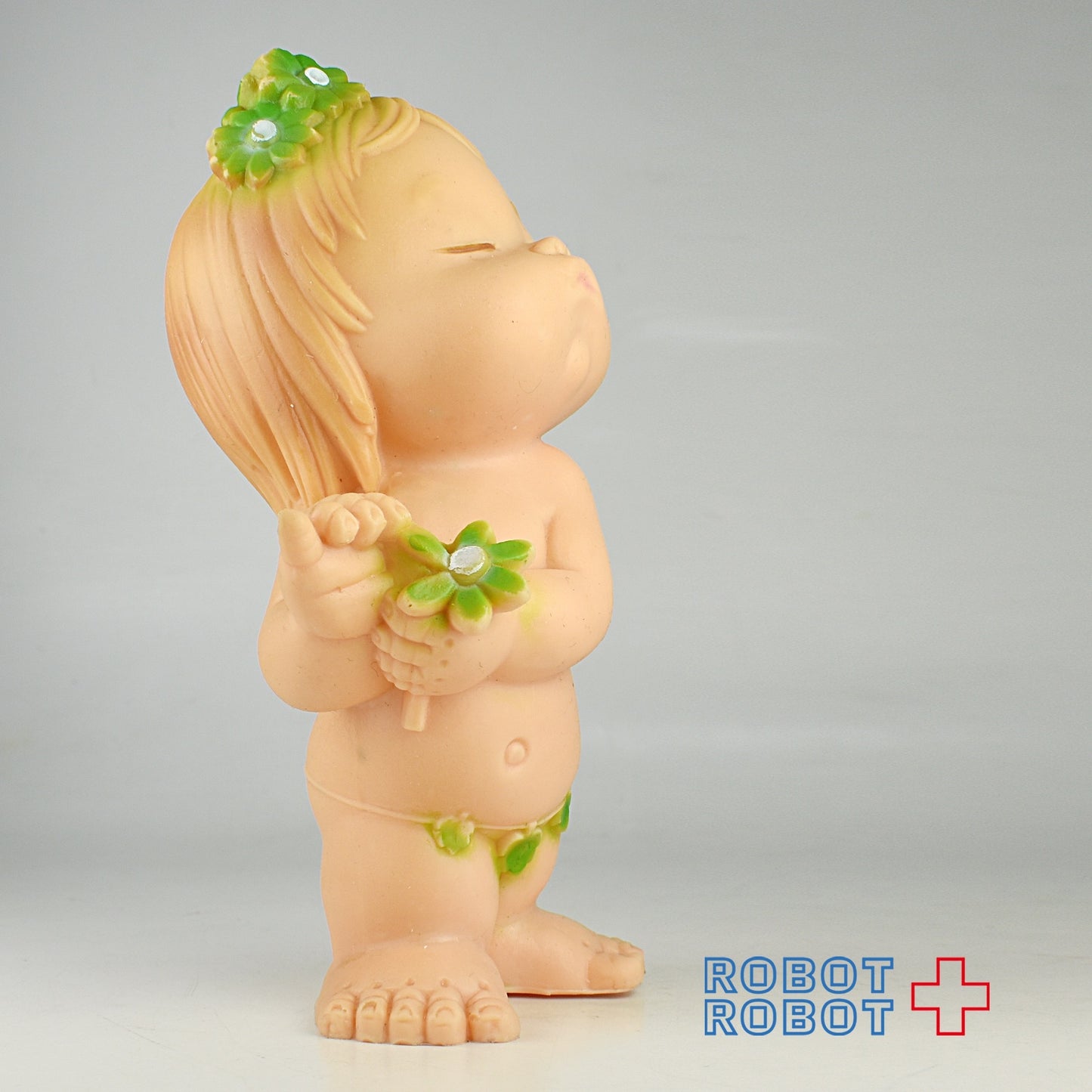 イタリア 赤ちゃん ラバードール 花