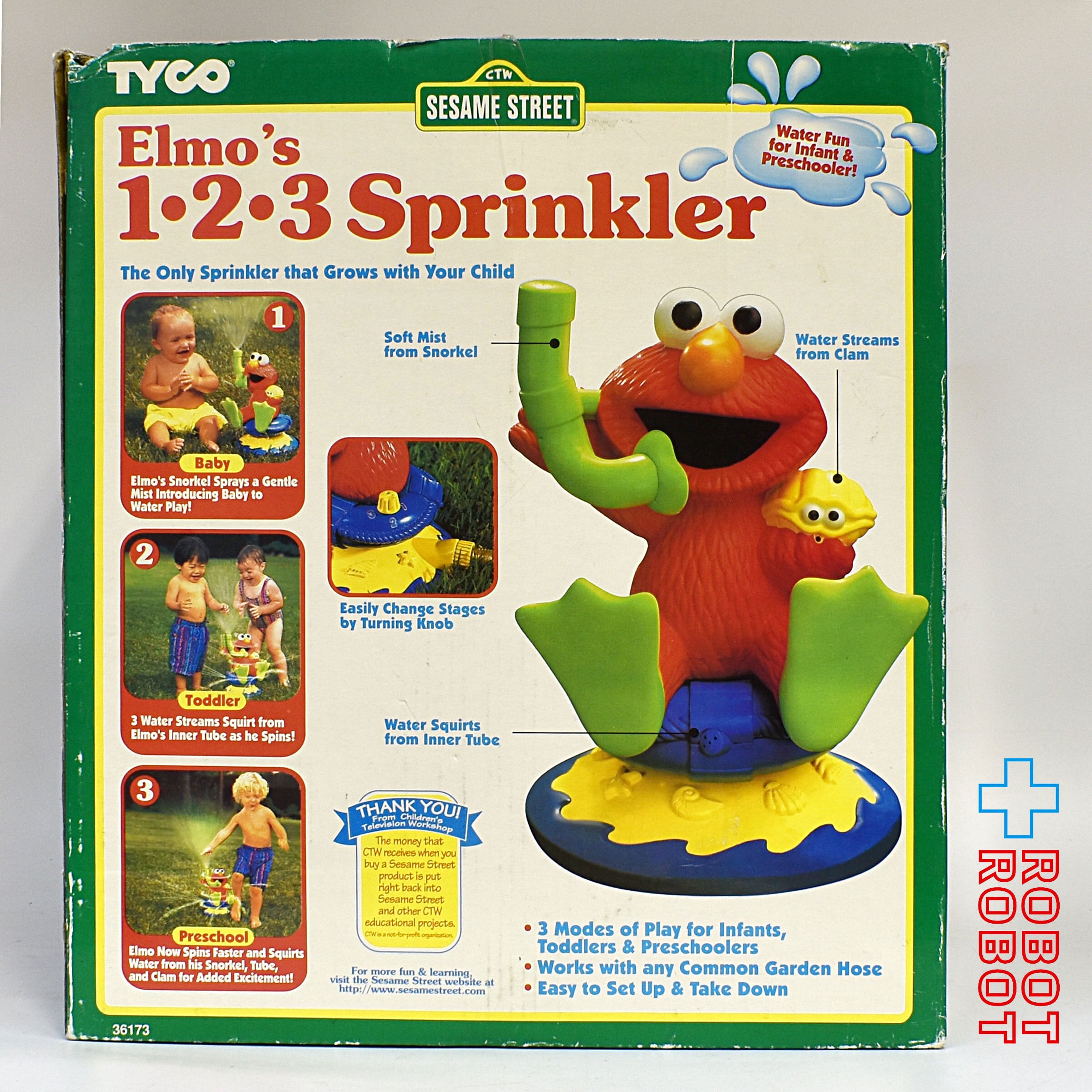 エルモ セサミストリート マペッツ エルモ 123スプリンクラー 箱付 – ROBOTROBOT