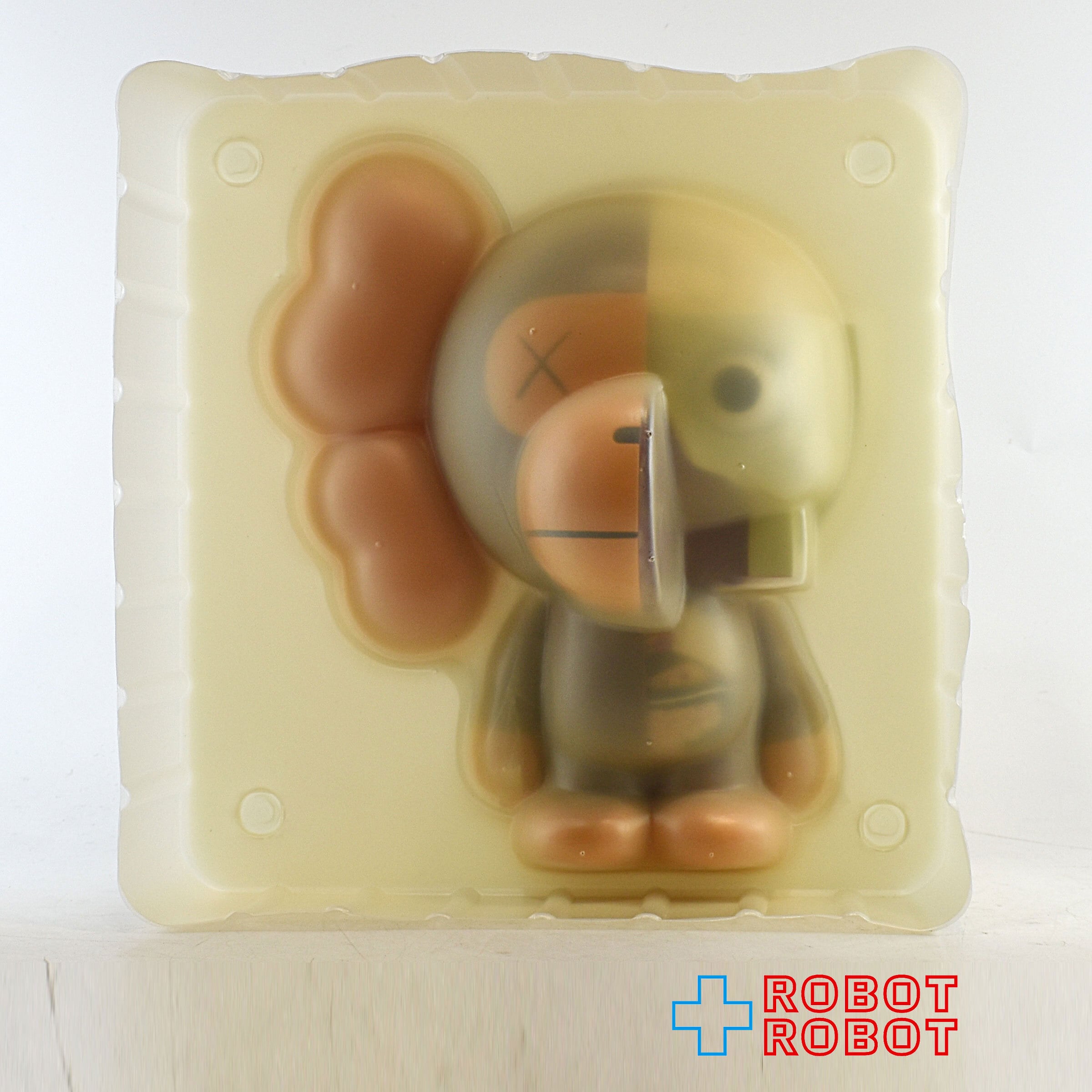 KAWS カウズ MILO マイロ 人体模型 茶猿 A BATHING APE × Original ...