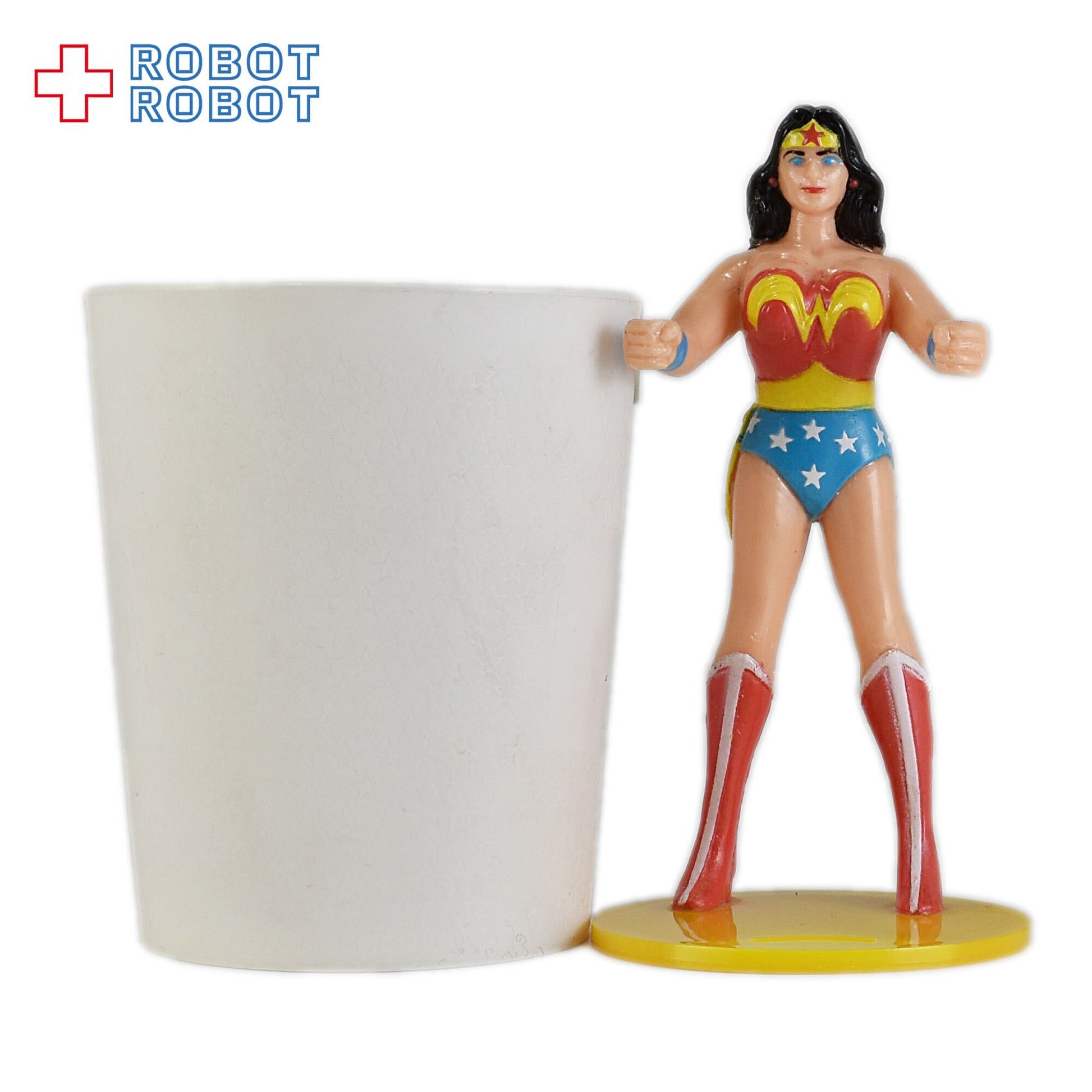 バーガーキング ワンダーウーマン プラスチックカップ w フィギュア