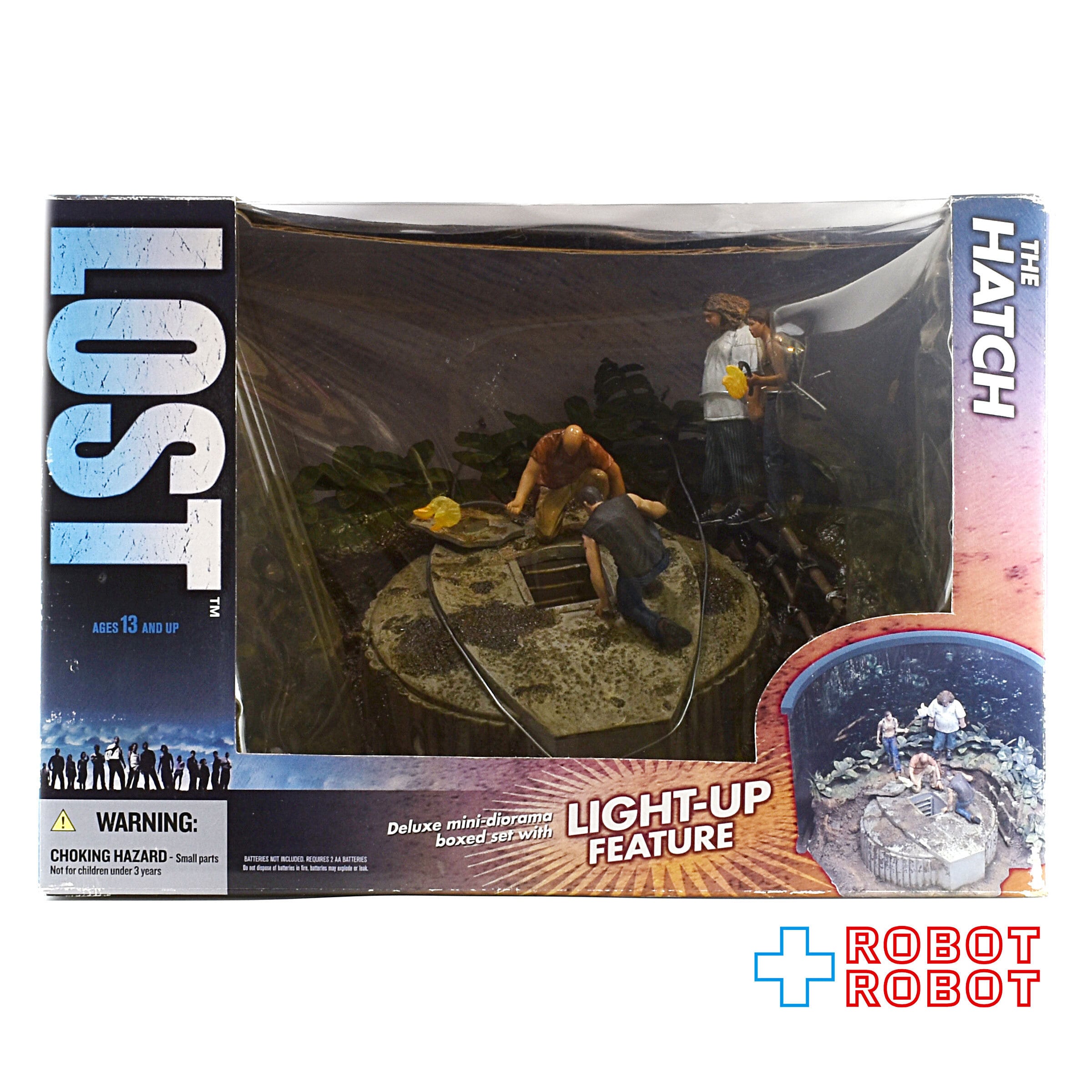 LOST THE HATCH フィギュアセット　マクファーレン マクファーレン・トイ社 「LOST」 “THE HATCH”(ザ・ハッチ