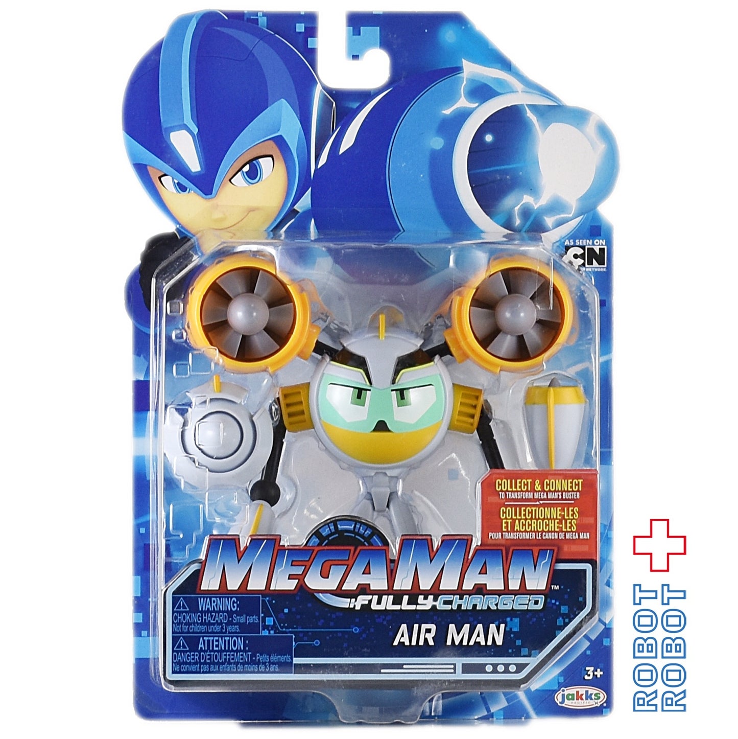 ジャックスパシフィック ロックマン /エアーマン 6インチ アクションフィギュア