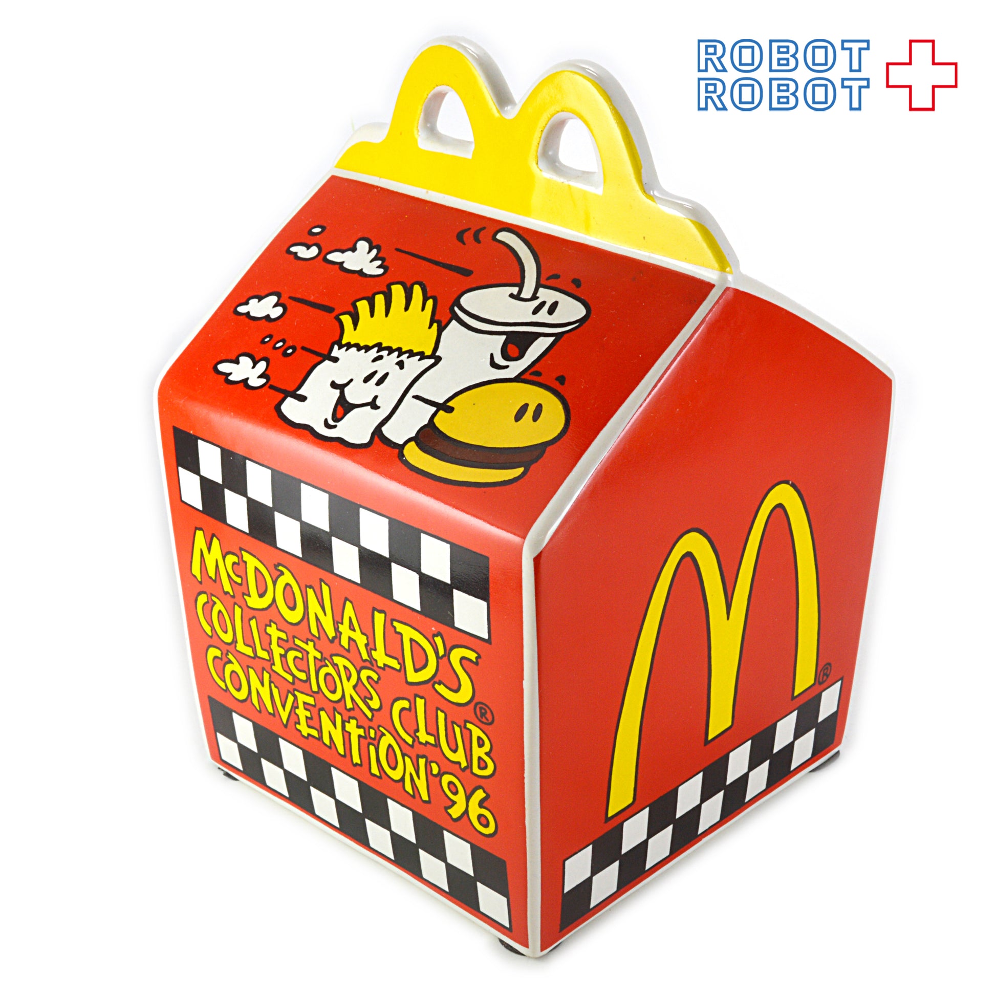 マクドナルド・コレクターズクラブ 96 陶器ハッピーミール貯金箱バンク