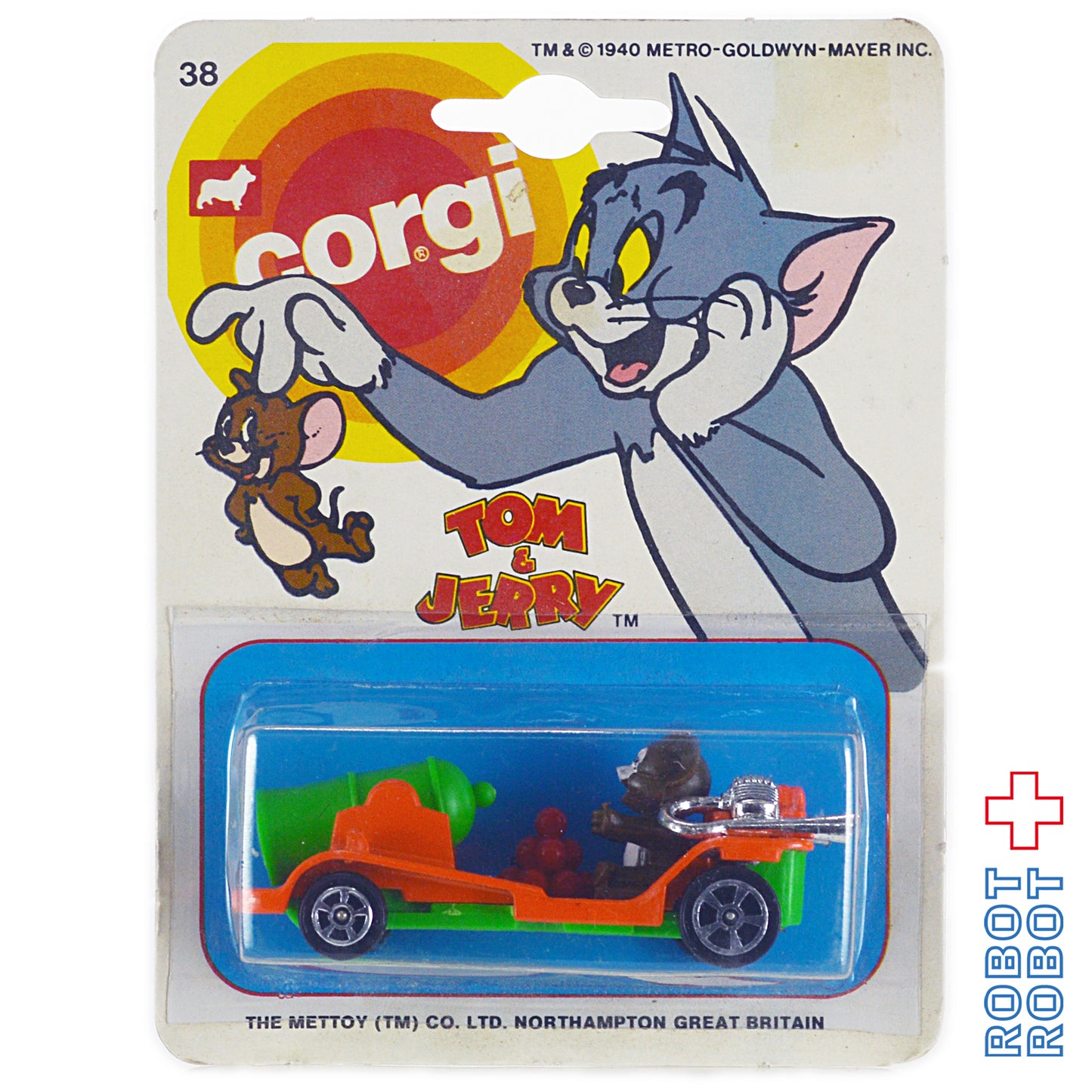 Corgi トム＆ジェリー ミニカー ２台セット