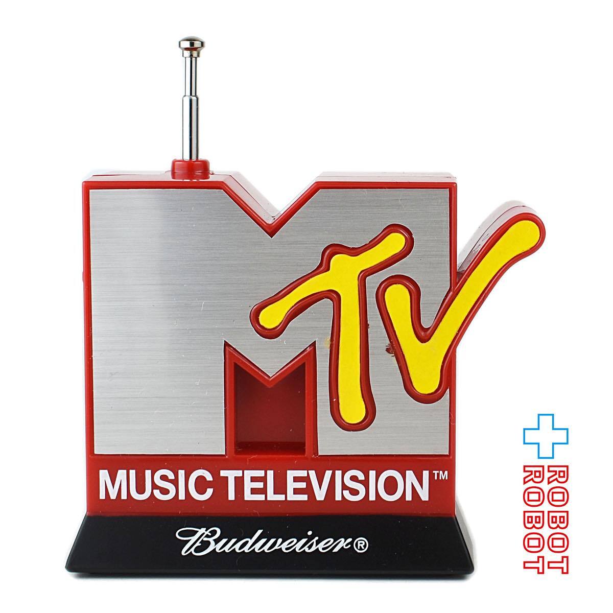 MTV ミュージックテレビジョン x Budweiser バドワイザー オリジナルミニFMラジオ