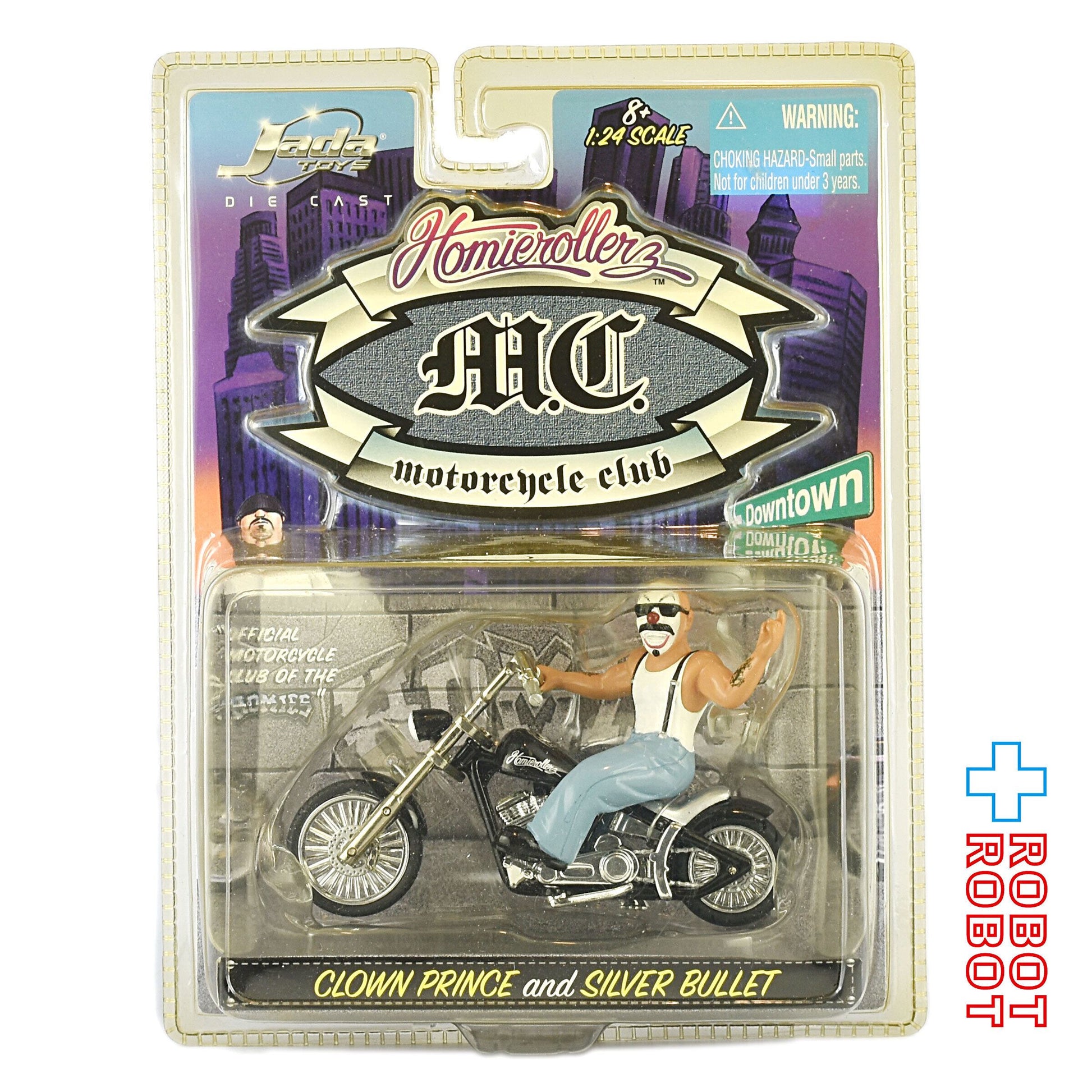 JADA TOYS ホーミーローラーズ・モーターサイクルクラブ クラウンプリンス＆シルバーブレット ダイキャスト 未開封