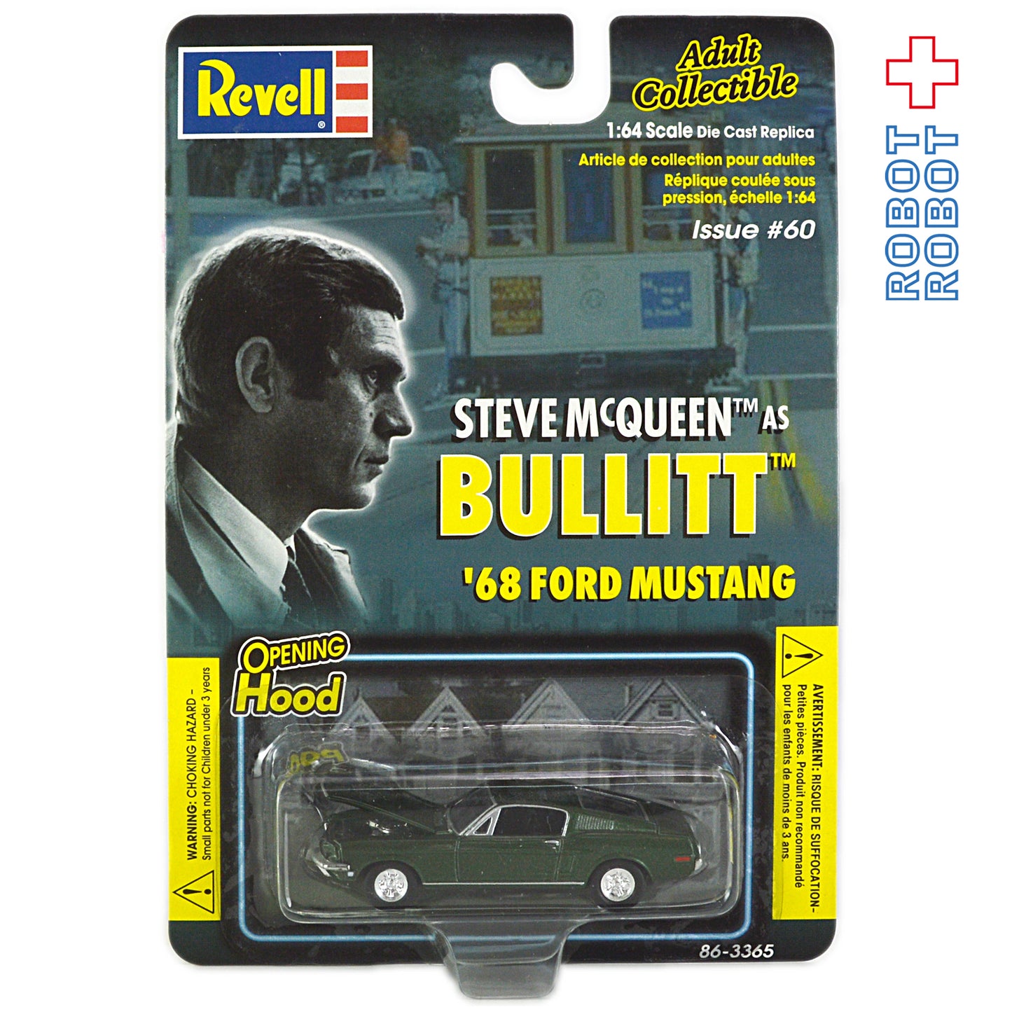 Revell スティーヴ・マックィーン ブリット 68年 フォード ムスタング 1/64