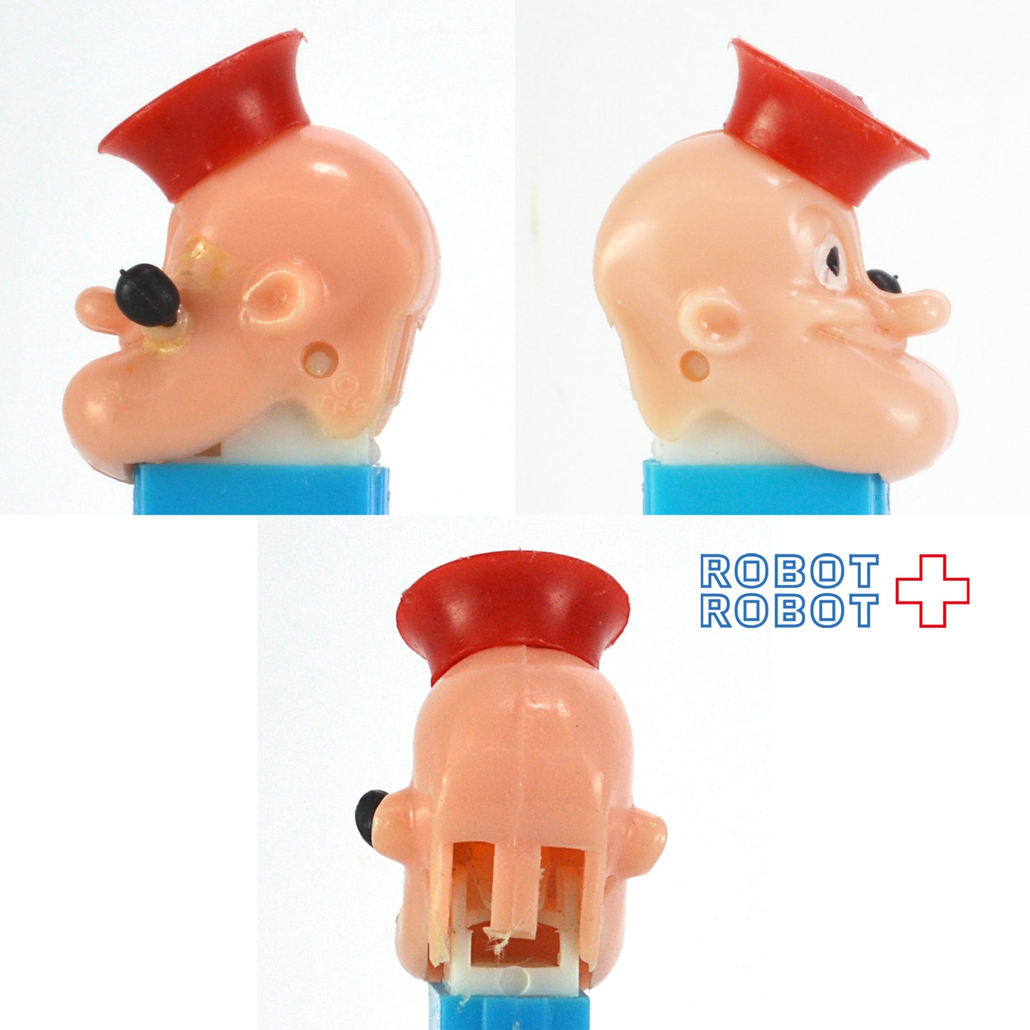 PEZ ポパイC 赤帽子 足なし 3.9