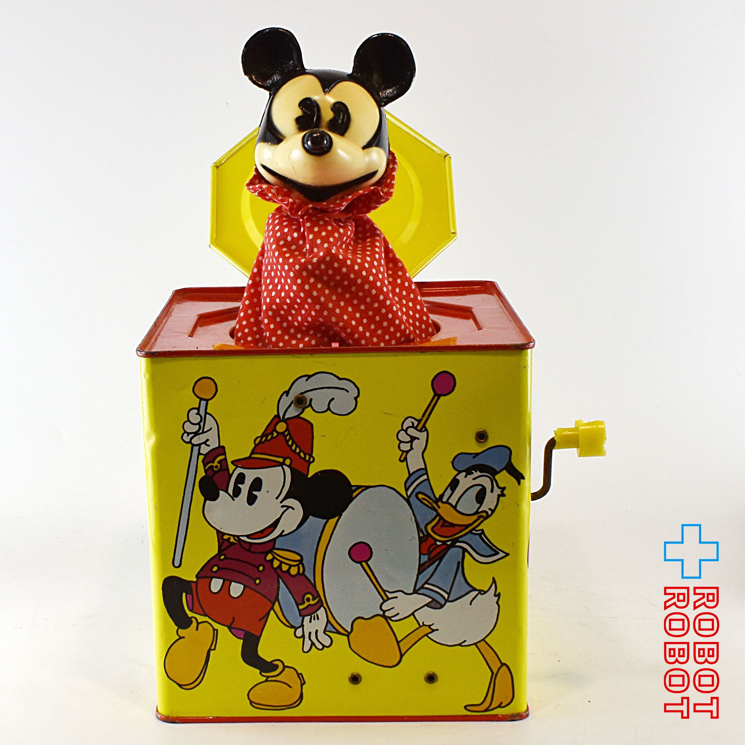 ディズニー ミッキーマウス びっくり箱 ジャックインザボックス 