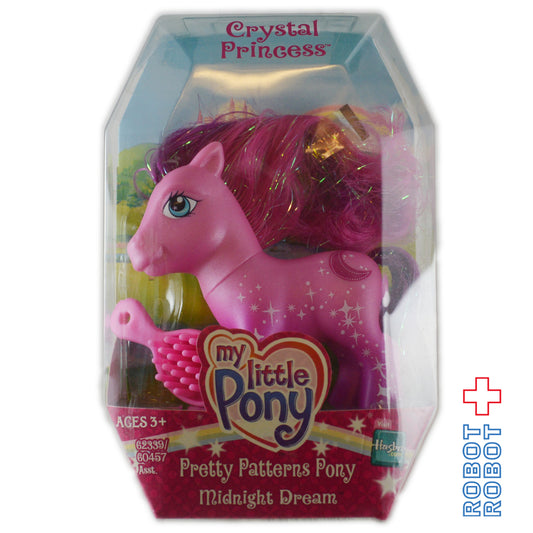 My Little Pony G3 Crystal Princess PRETTY PATTERS PONY MIDNIGHT DREAM