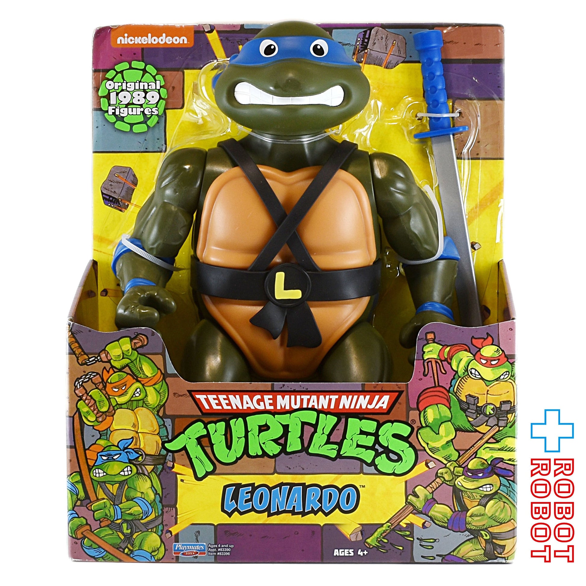 プレイメイツ タートルズ TMNT クラシック・レオナルド 12インチ ジャイアントアクションフィギュア