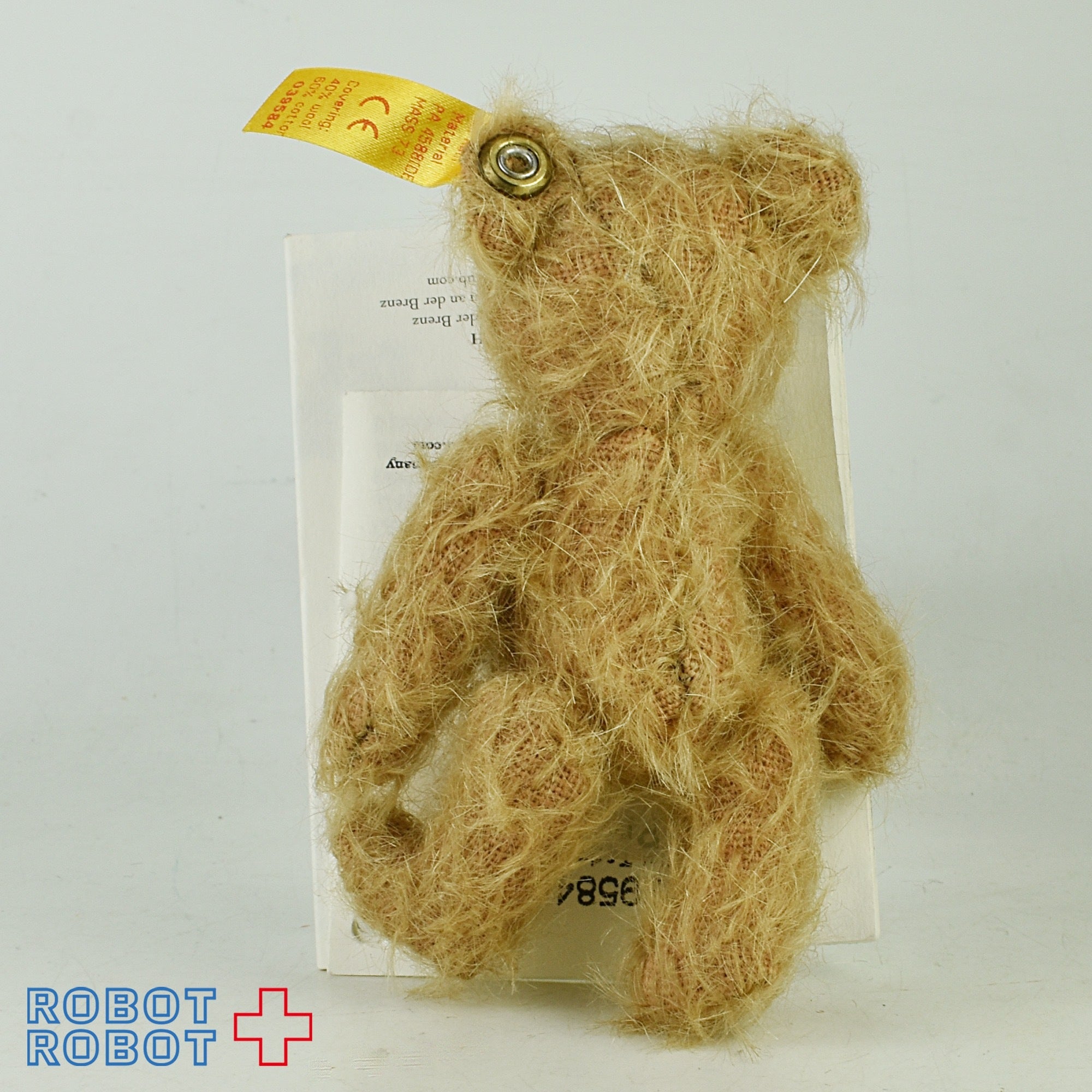 シュタイフ Steiff ミニ テディベア カフェ・オレ モヘア – ROBOTROBOT