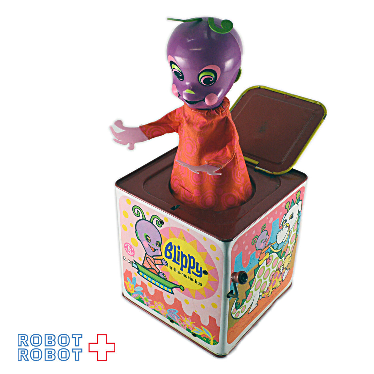 マテル社ジャックインザボックス BLIPPY ブリッピー火星人