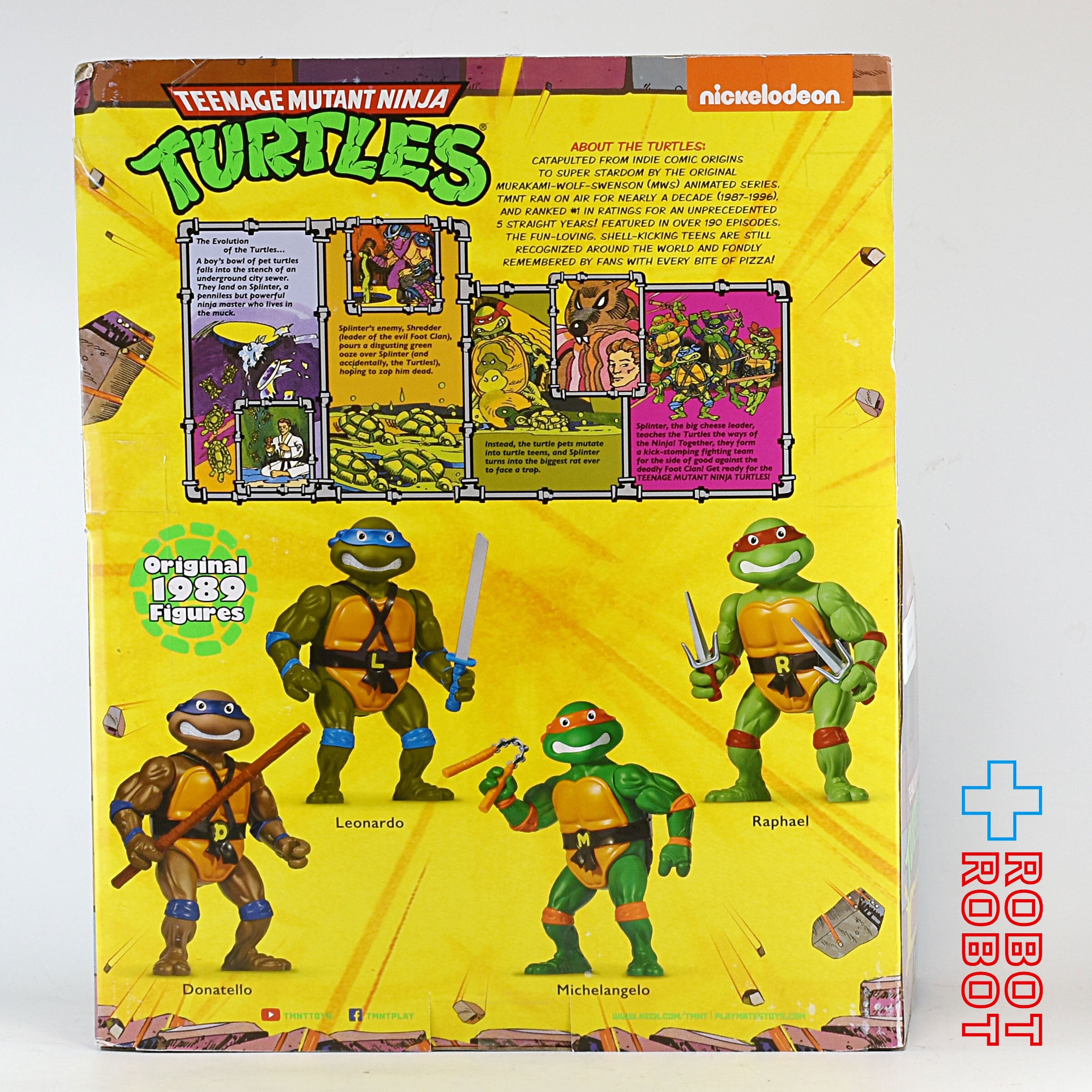 プレイメイツ タートルズ TMNT クラシック・ラファエロ 12インチ ジャイアントアクションフィギュア – ROBOTROBOT