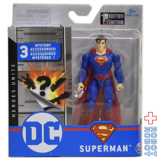 スピンマスター DC ヒーローズ ユナイト スーパーマン 4インチフィギュア