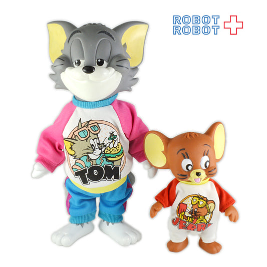 トム＆ジェリー トムが変な顔のセット ラージポーザブル ドール (マルチトイズ)