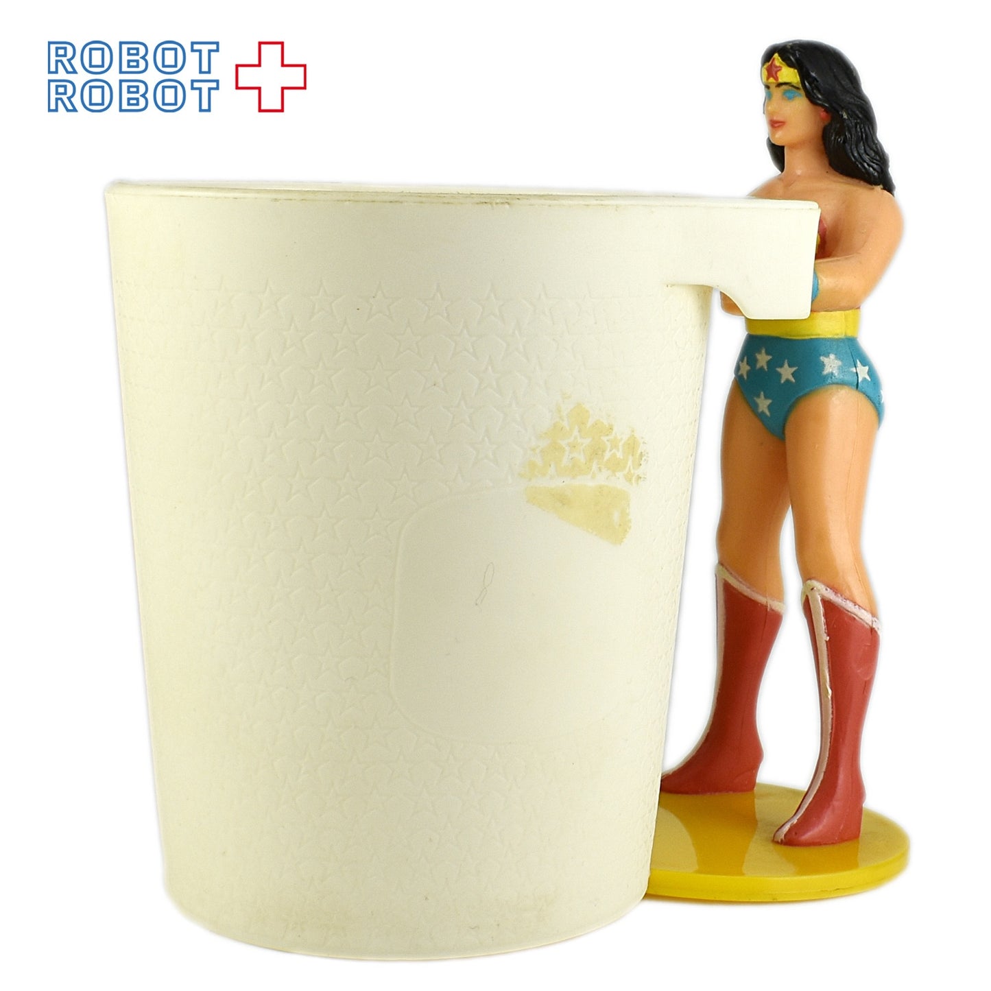 バーガーキング ワンダーウーマン プラスチックカップ w フィギュア