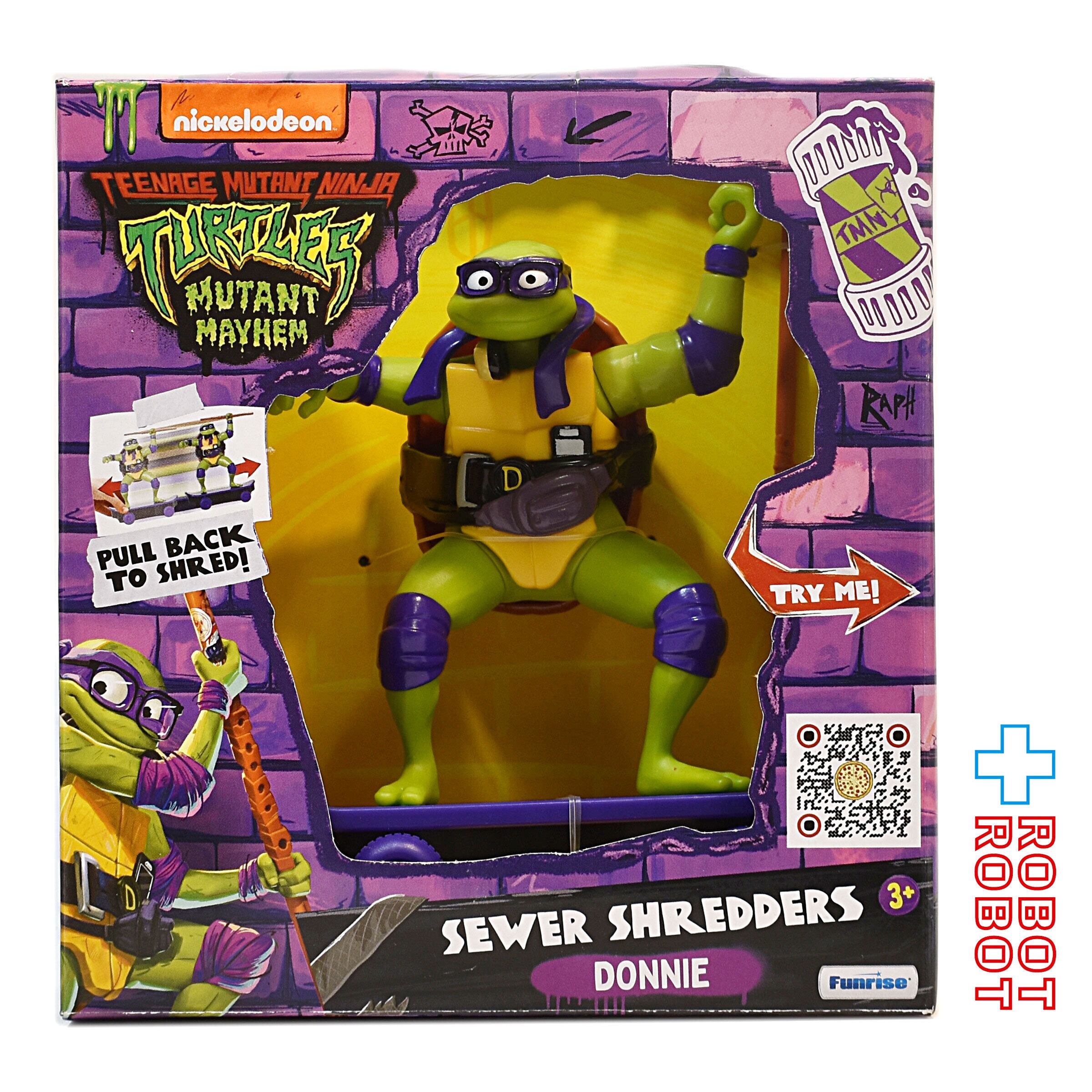 プレイメイツ タートルズ TMNT ドニー ドナテロ ソーヤーシュレッダー ...