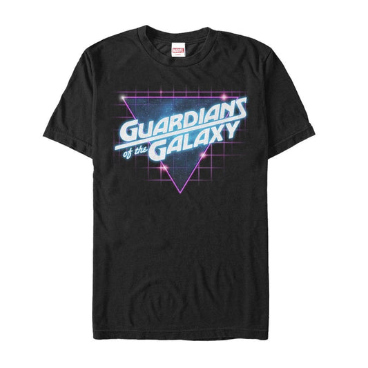 マーベル Tシャツ Marvel Guardians of the Galaxy Retro Logo Black
