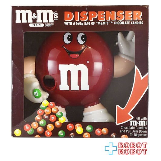 M&M's ディスペンサー レッド 21.5センチ 箱入