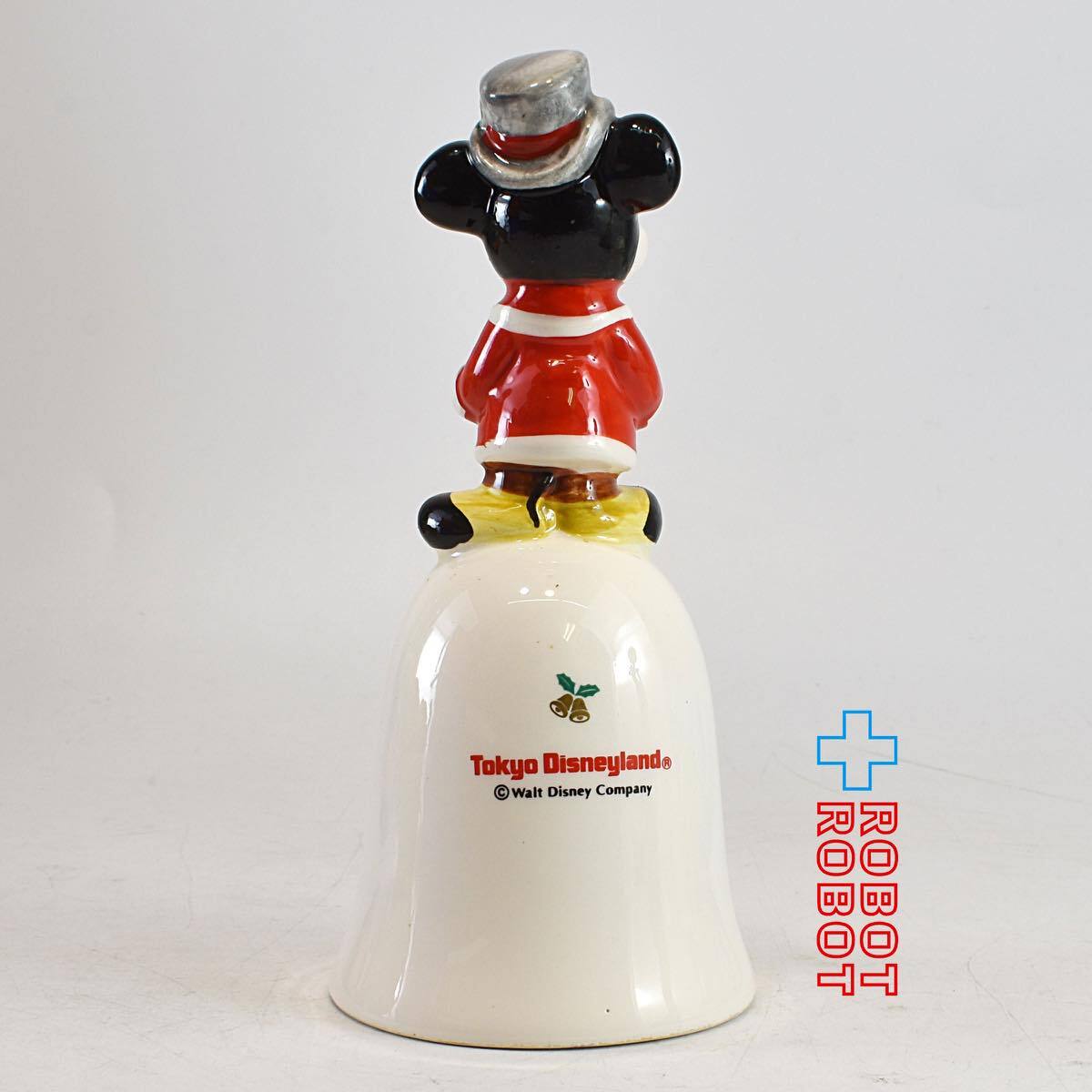 TDL 1991 東京ディズニーランド クリスマス 陶器 ベル