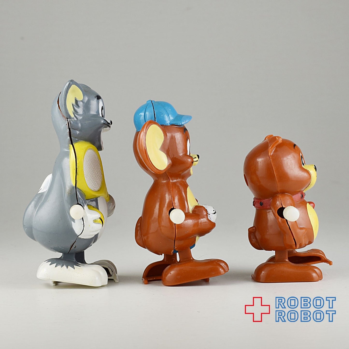 トム＆ジェリーとタイク ゼンマイ トコトコ ３コセット