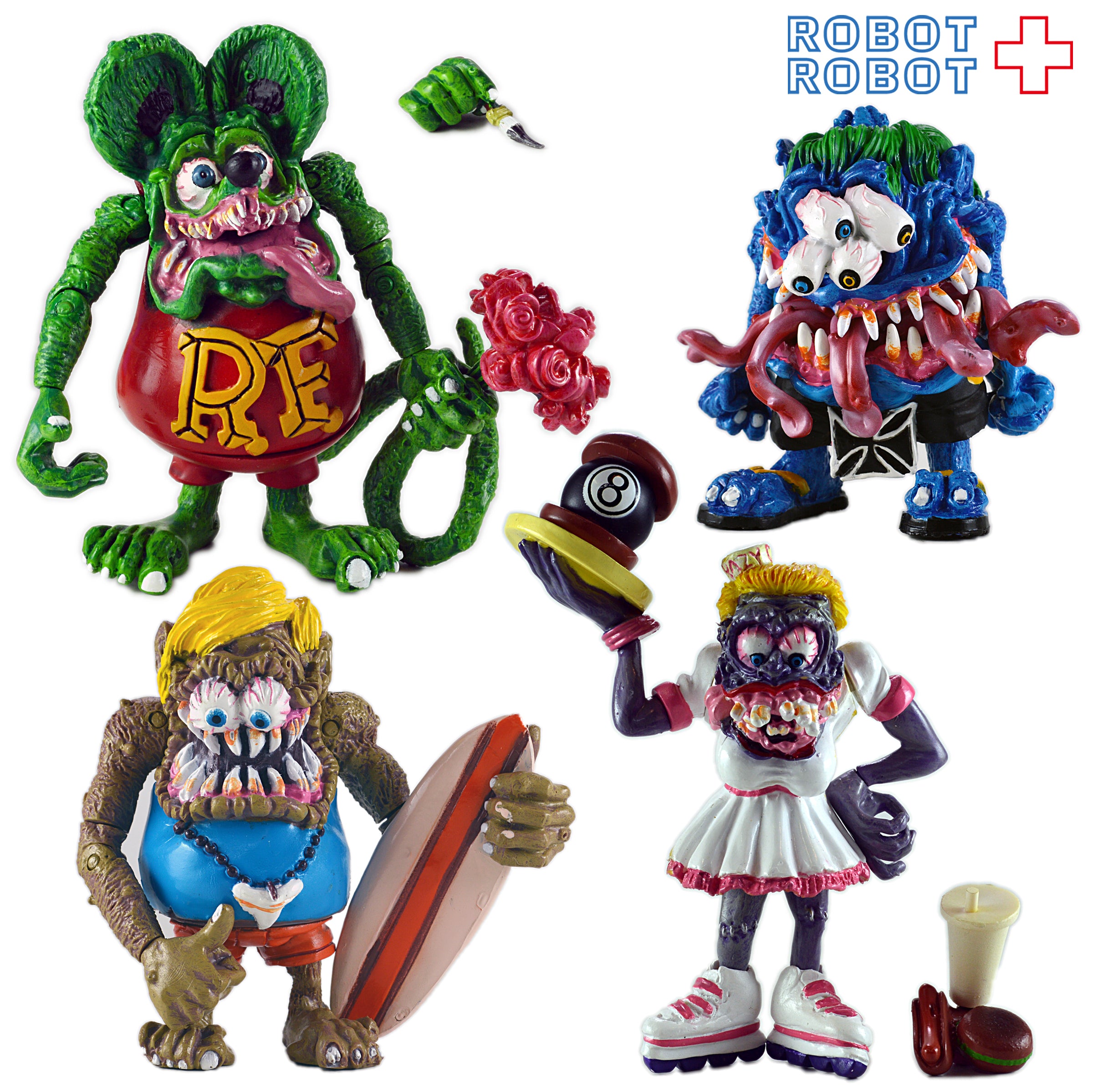 の4点ですRAT FINK PLANET TOYS - キャラクターグッズ