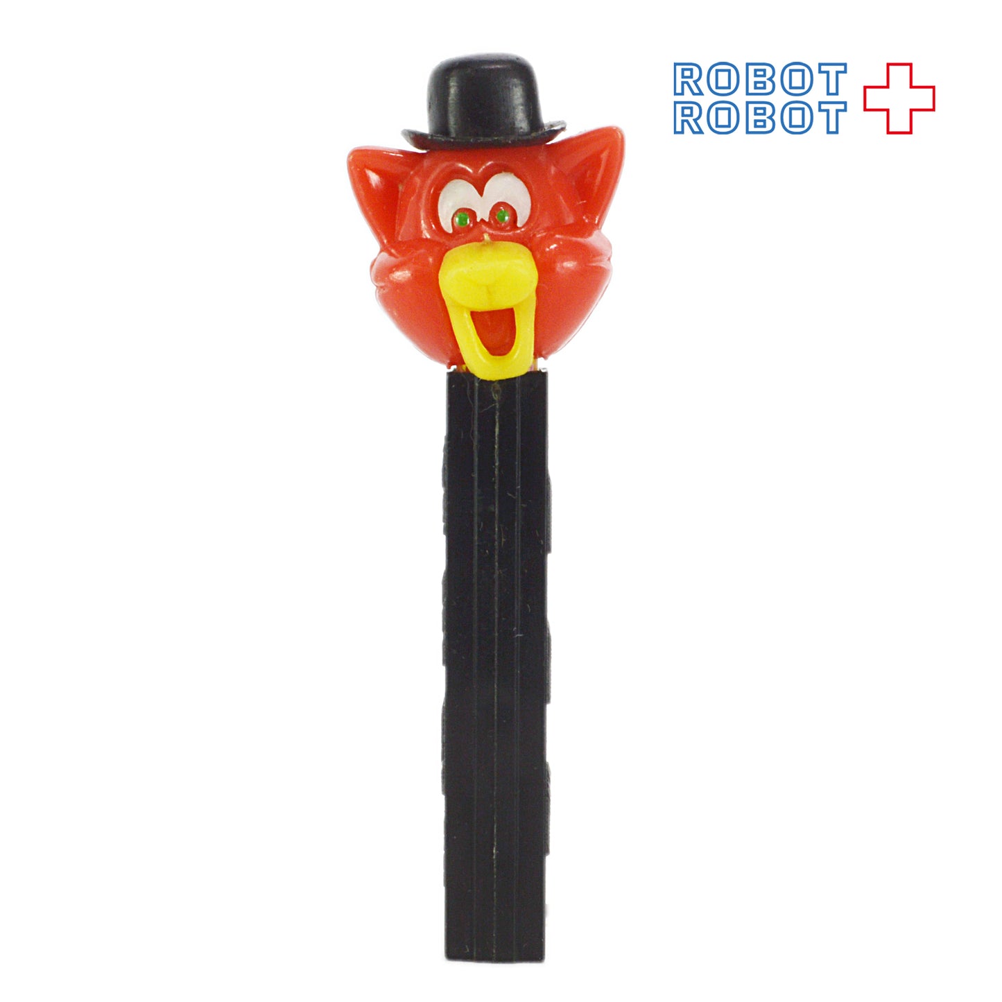 PEZ キャット with ダービー 赤 x 黄色 足なし 3.4