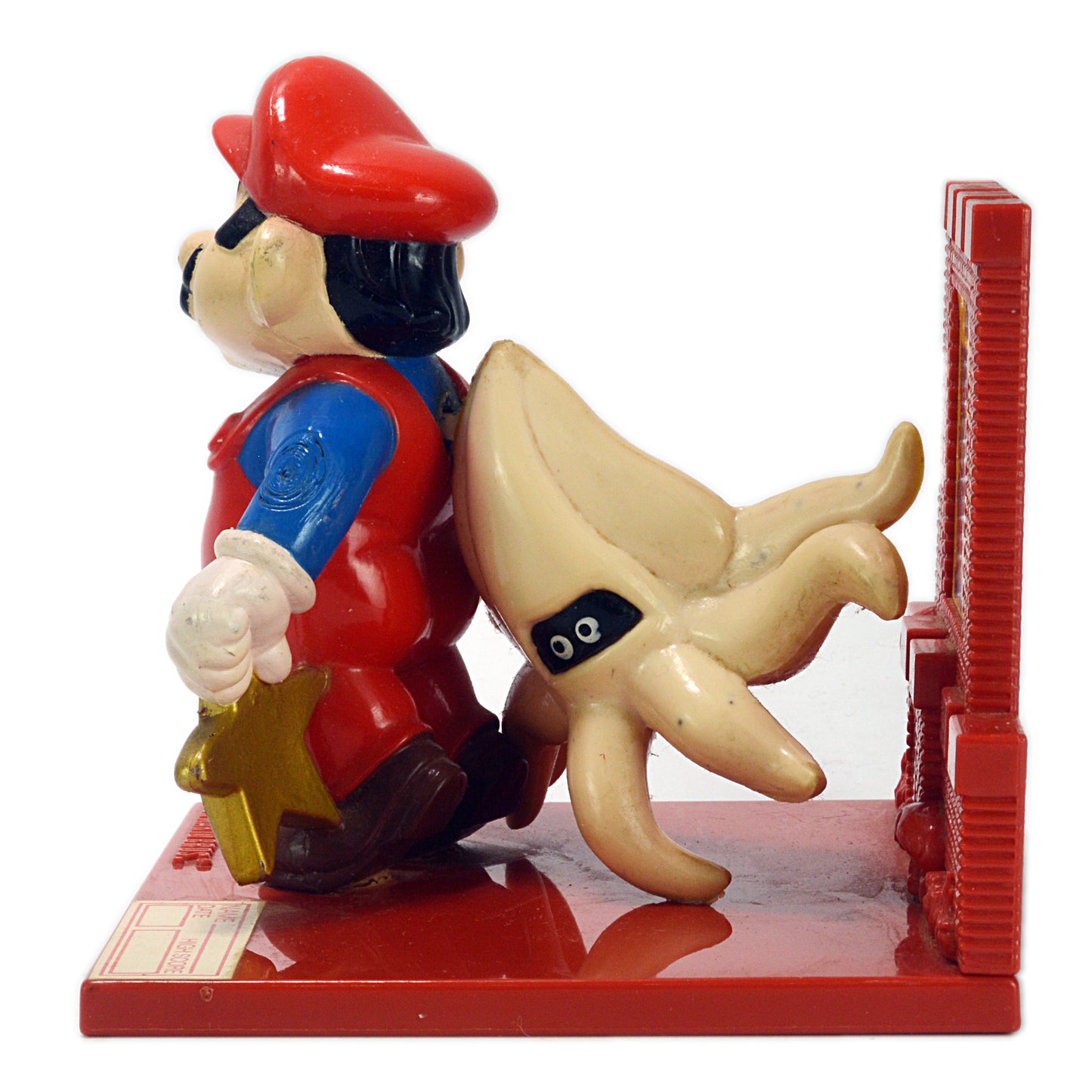 スーパーマリオ トロフィーフィギュア スターマリオ＆ゲッソー