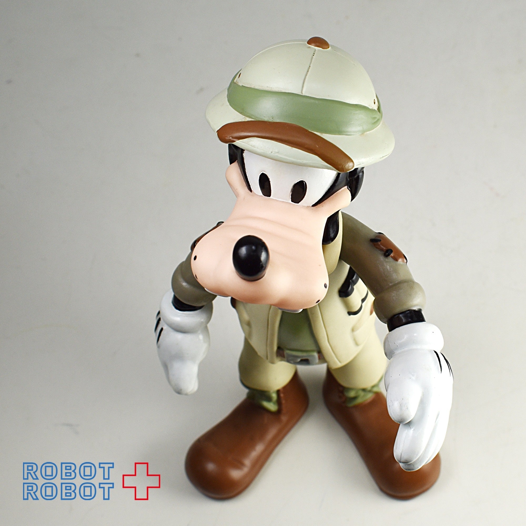 メカニカルキングダム　グーフィー フィギュア　ディズニーランドパリ ディズニーオンアイス グーフィー アニマルキングダム ソフビ