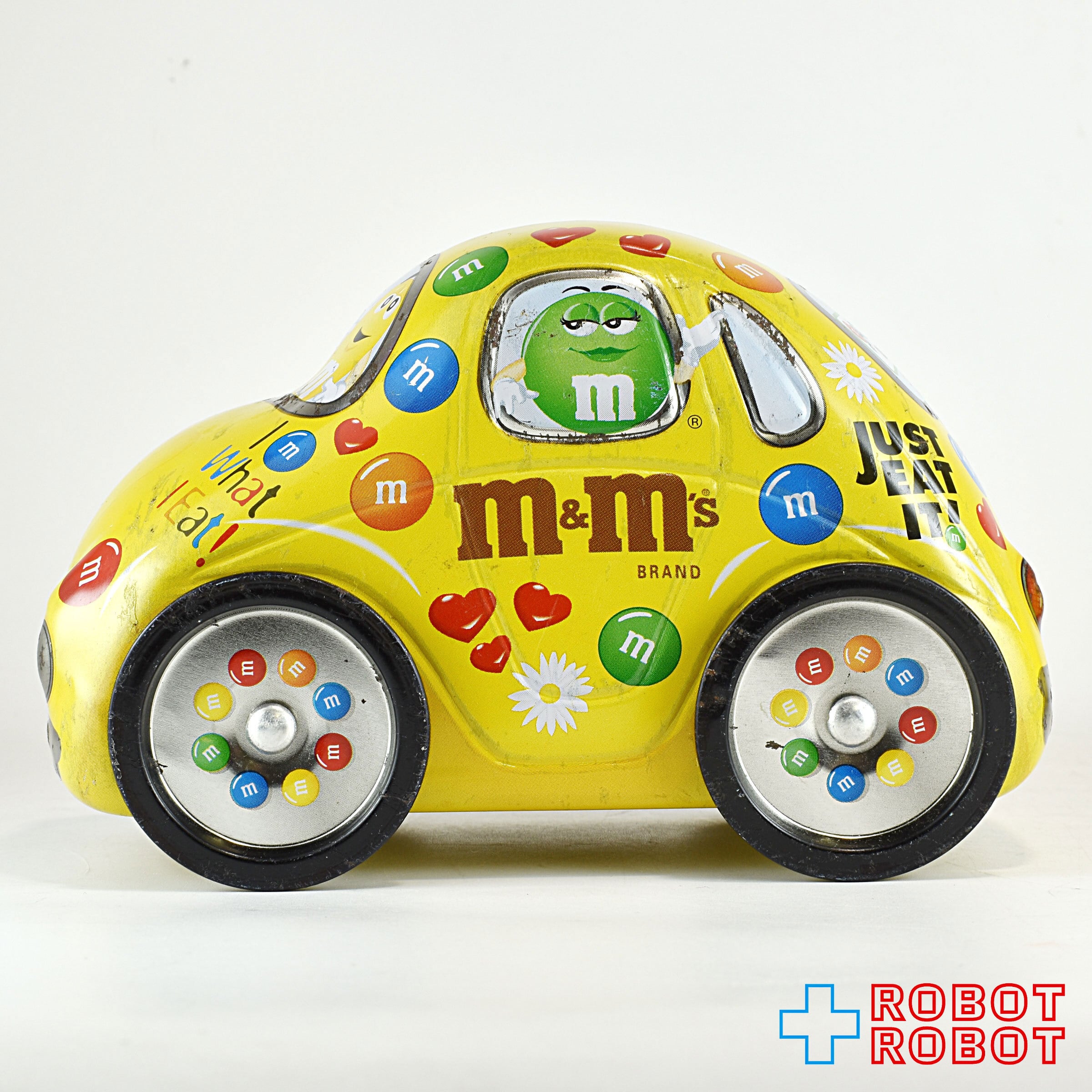 M&M's 車型 缶ケース イエロー エムアンドエムズ 企業物 – ROBOTROBOT