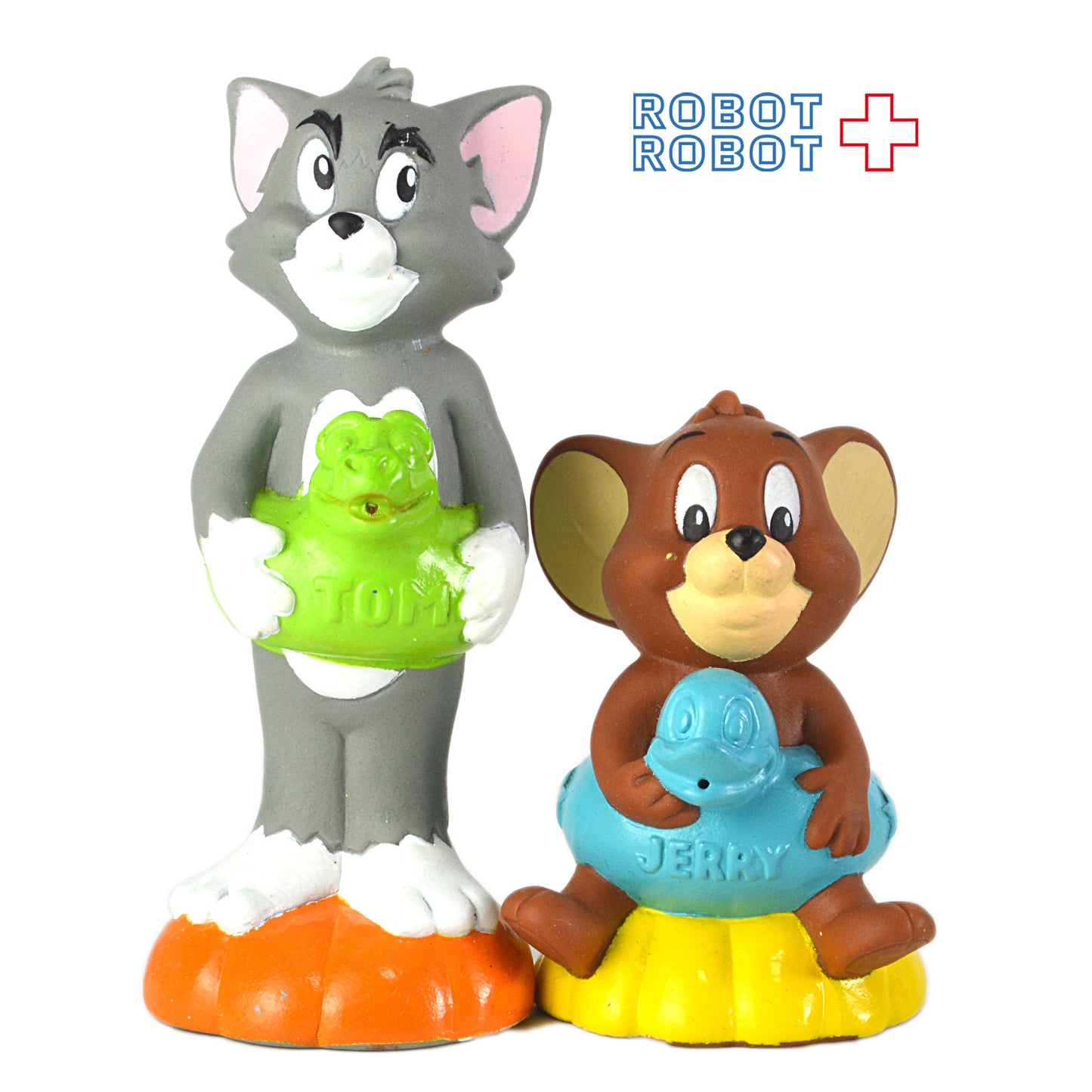 トム＆ジェリー デイリークイーン ソフビ水鉄砲フィギュア セット