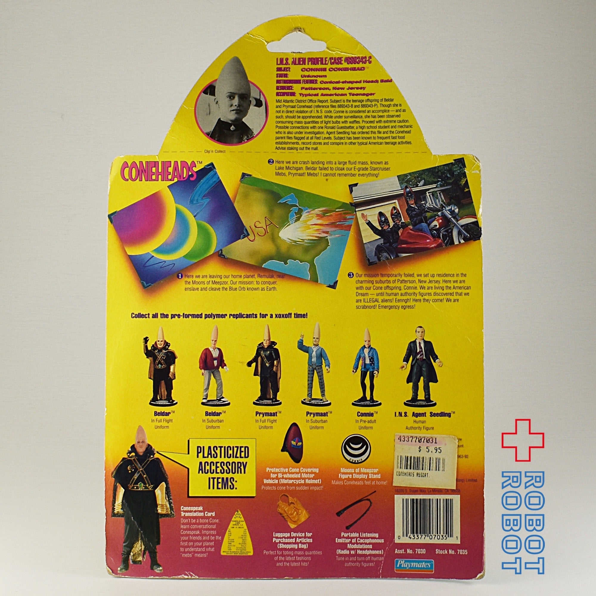 Playmates コーンヘッズ コニー アクションフィギュア – ROBOTROBOT