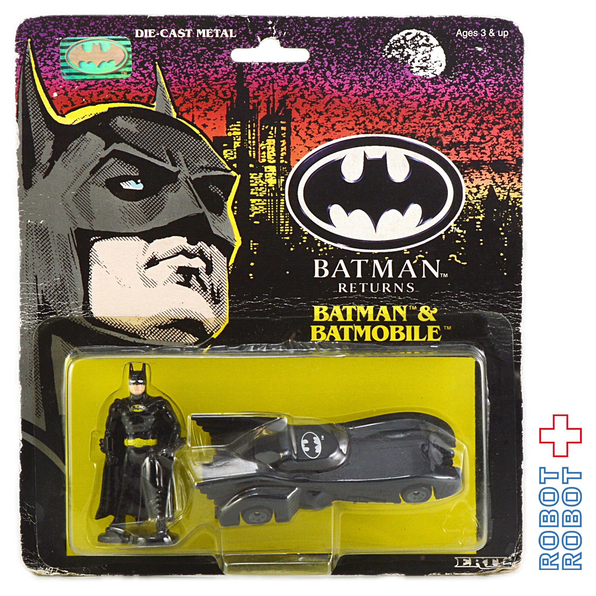 タカラ ERTL バットマン バットモービル＆フィギュアセット ダイ