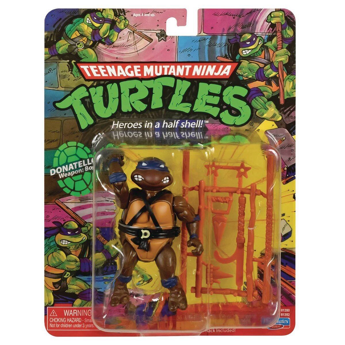 [6月下旬入荷予定]プレイメイツ タートルズ TMNT クラシック・ドナテロ アクションフィギュア