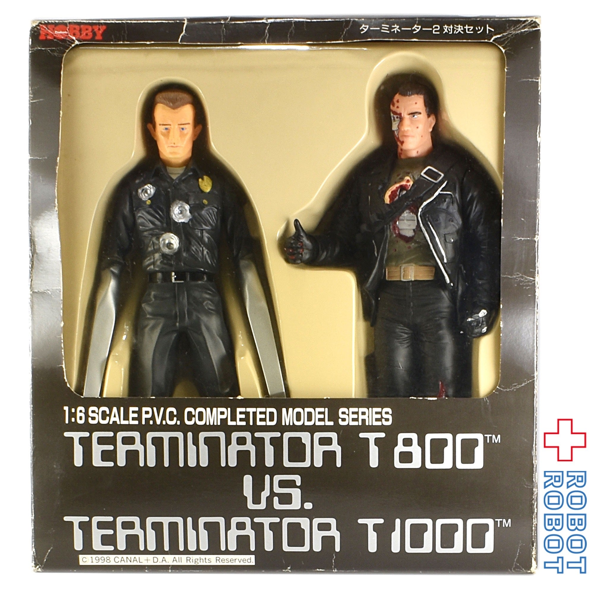 ツクダ ターミネーター2 対決セット ソフビフィギュア T-800 vs T-1000 