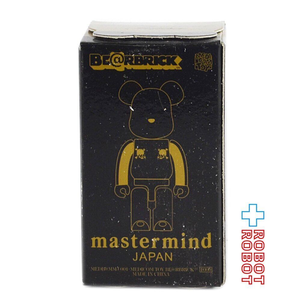 ○メディコム BE@RBRICK 100％ ベアブリック mastermind JAPAN