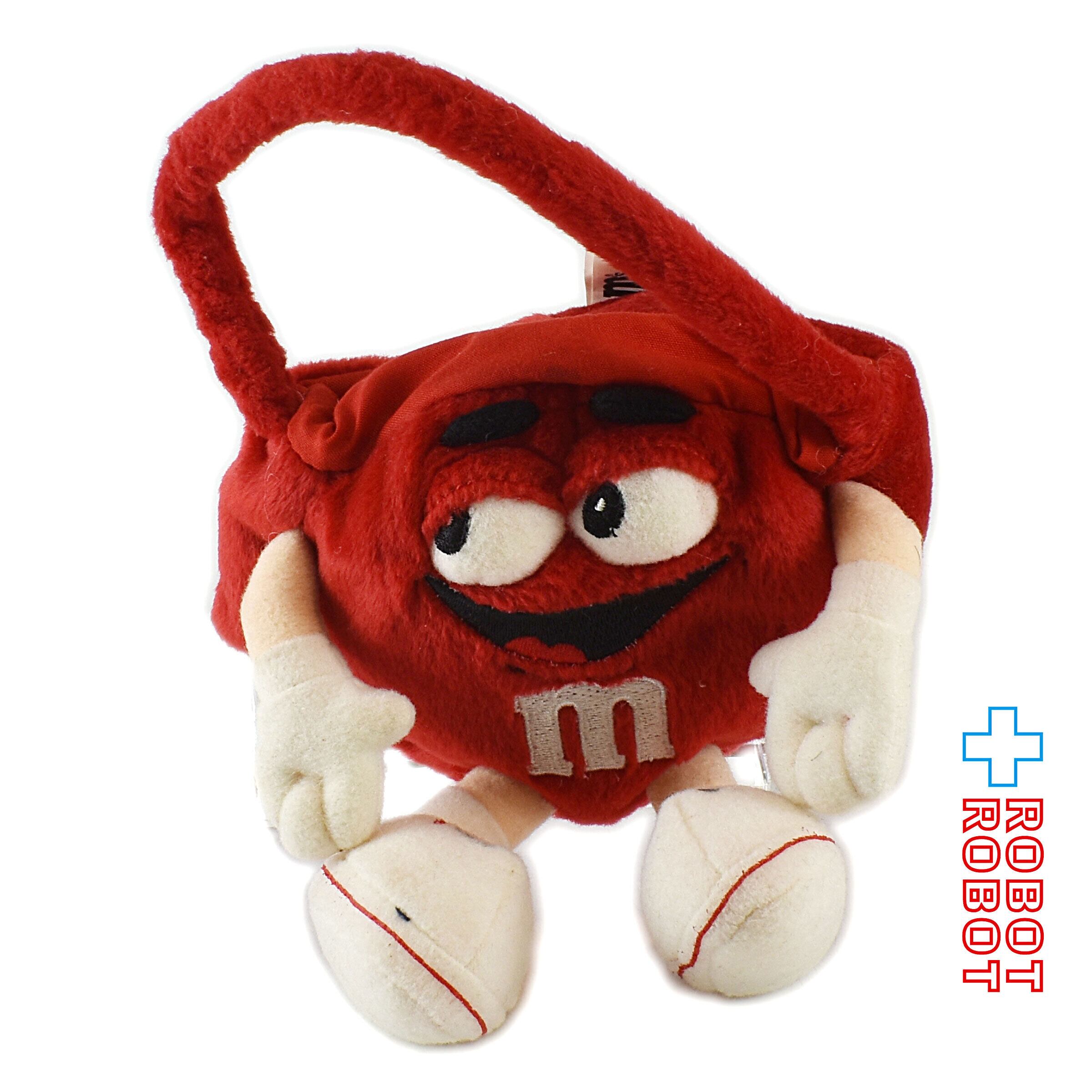 M&M's レッド ぬいぐるみ ポーチ バッグ 企業物 – ROBOTROBOT