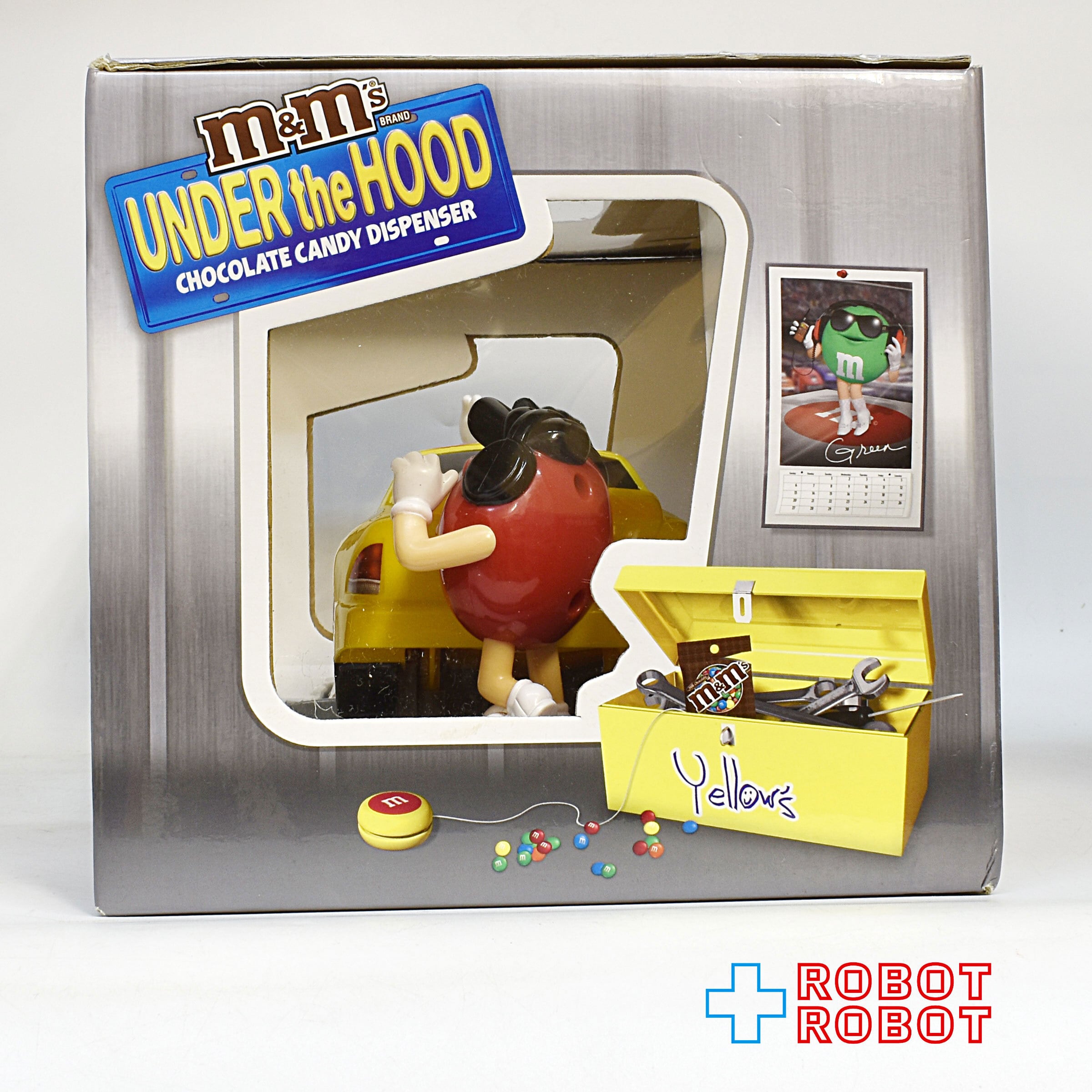 m&m´s DISPENSER UNDER THE HOOD NASCAR ディスペンサー NASCAR 