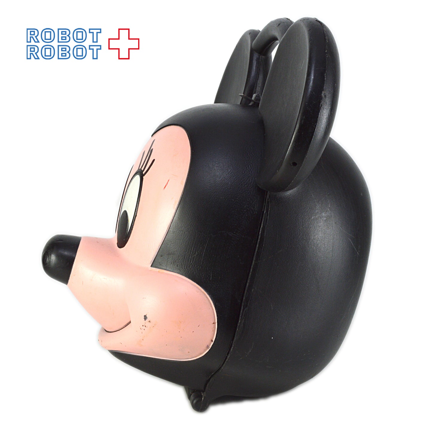 ミニーマウスの顔のカタチのランチボックス ALADDIN