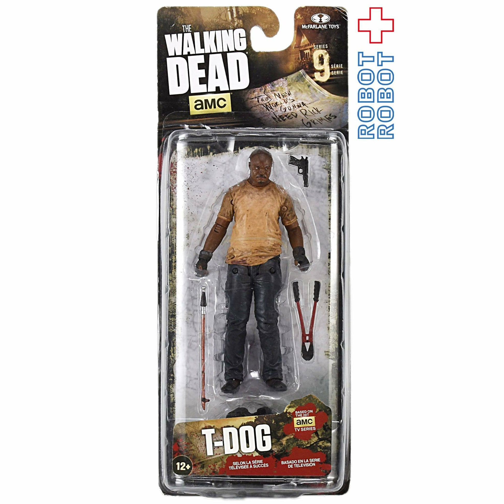 マクファーレン ウォーキング・デッド シリーズ9 T-ドッグ アクションフィギュア