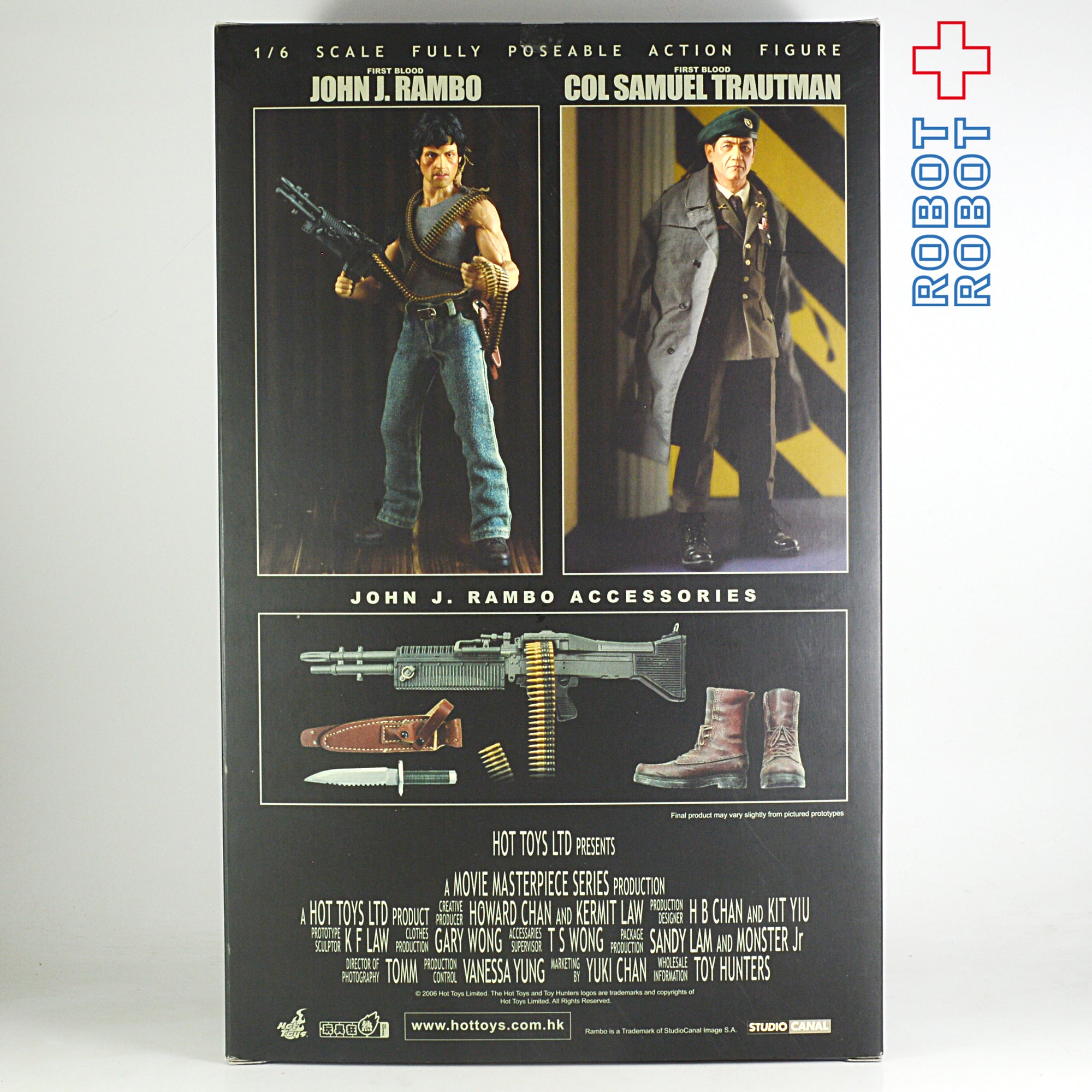 HOTTOYS MMS21 ランボー1/6スケールフィギュア ジョン・J