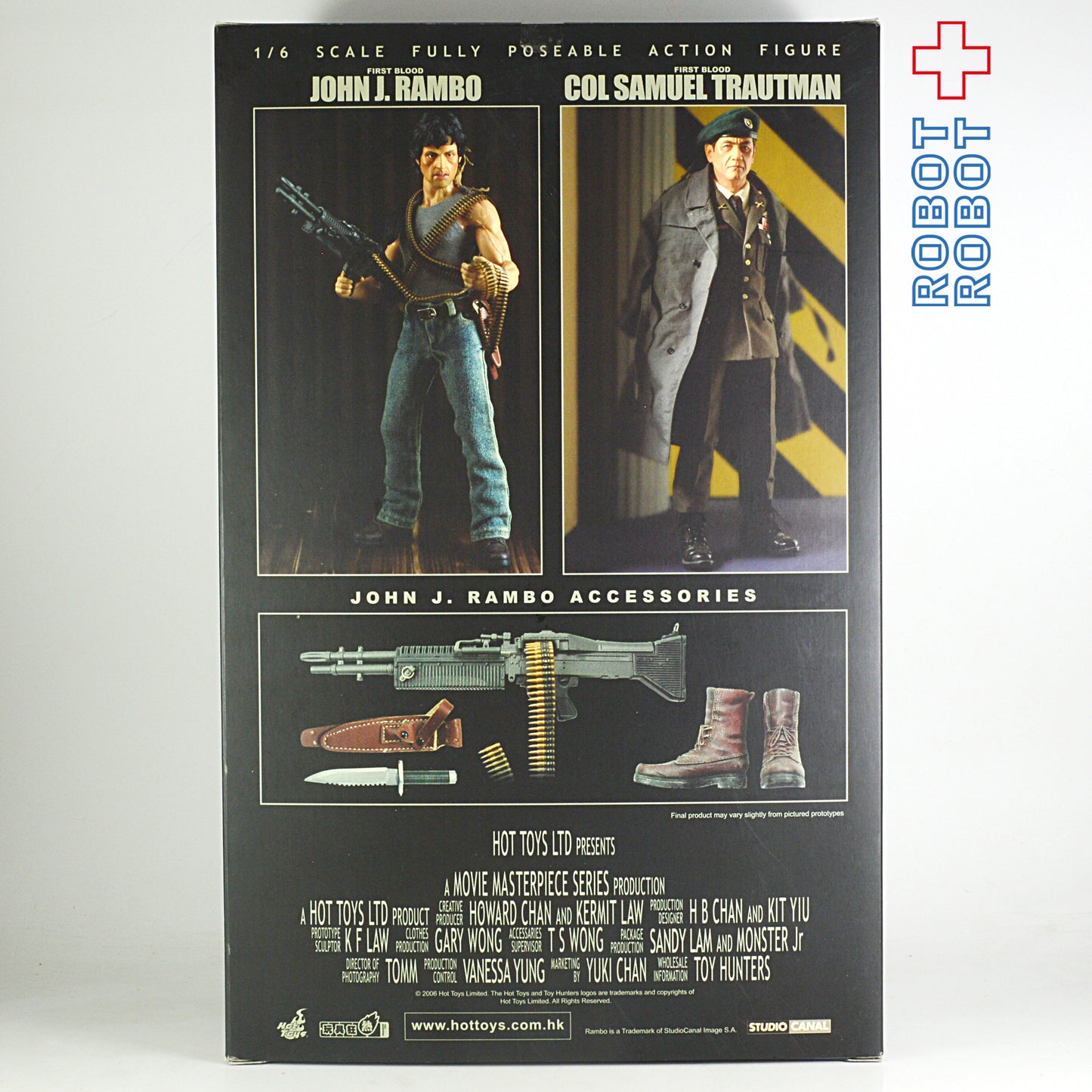 HOTTOYS MMS21 ランボー1/6スケールフィギュア ジョン・Ｊ・ランボー