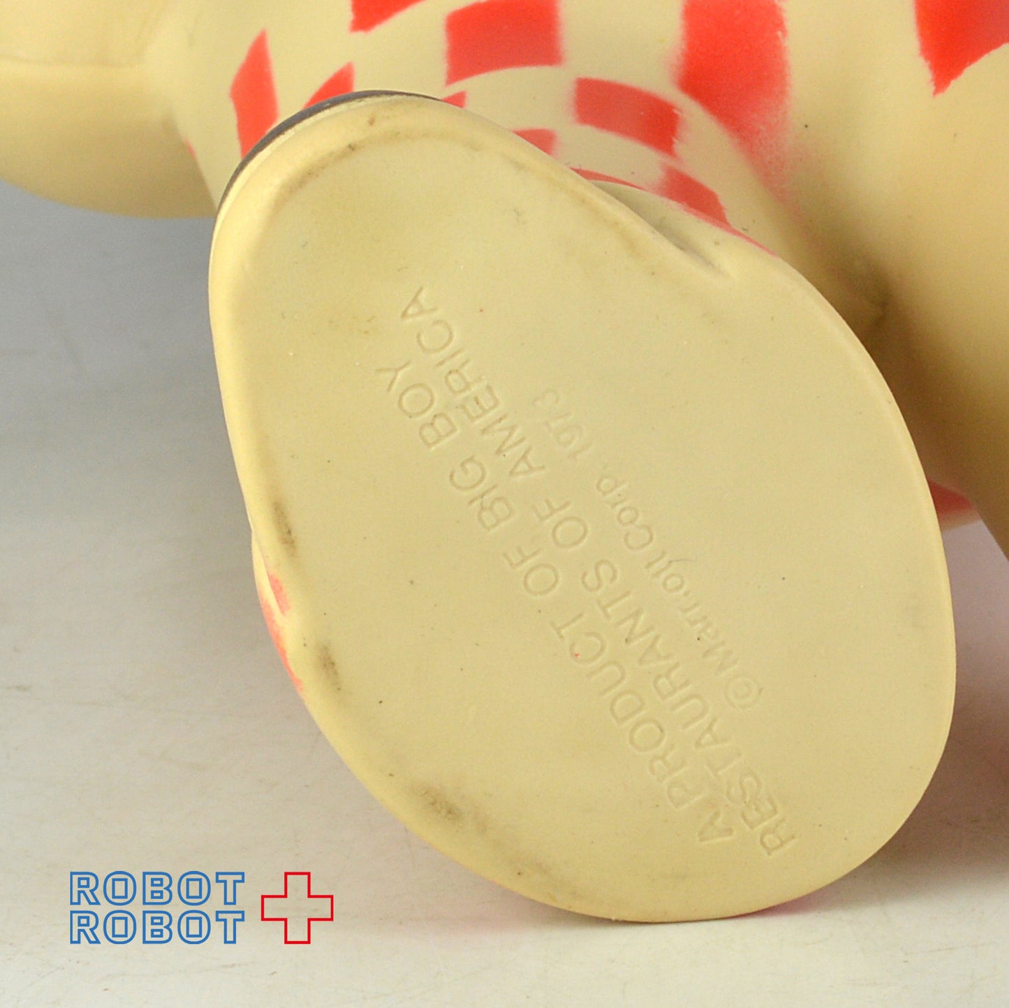 ビッグボーイ ブロック体 ソフビ貯金箱 1973 香港