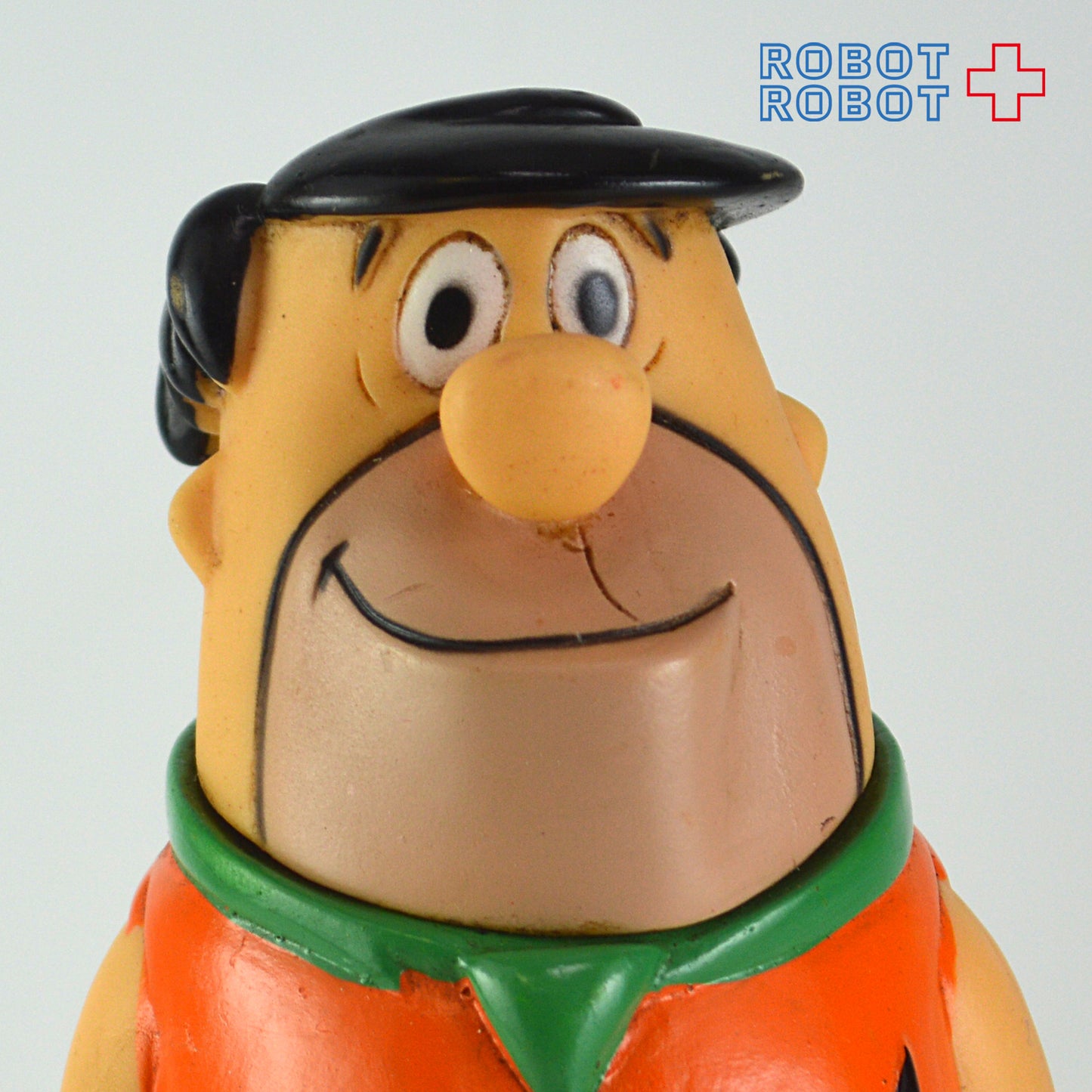 フリントストーン フレッド ソフビ貯金箱フィギュア ※難有り